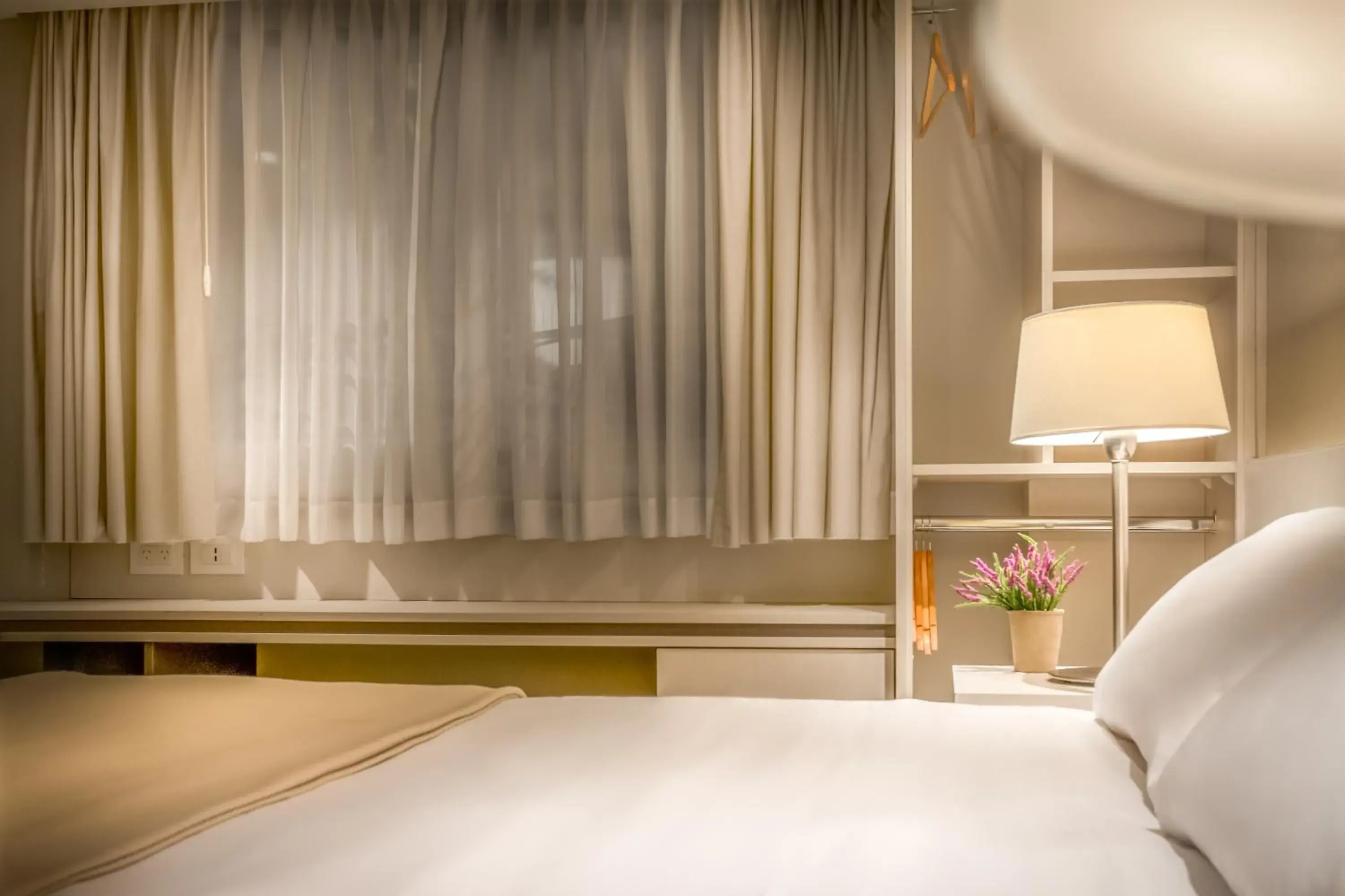 Bed in Up Recoleta Hotel Bed in Up Recoleta Hotel