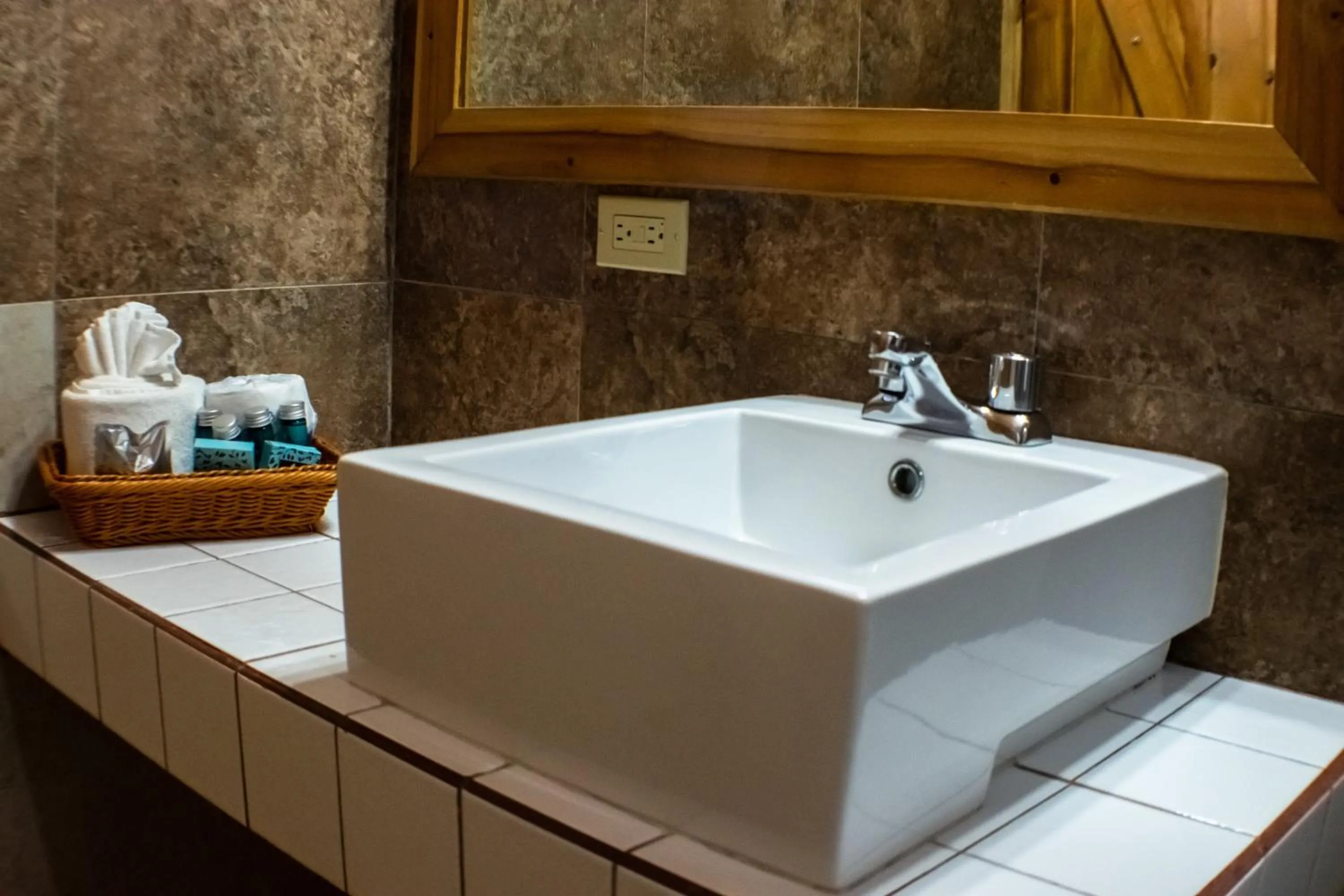 Bathroom in TREE TREK BOQUETE Adventure Park