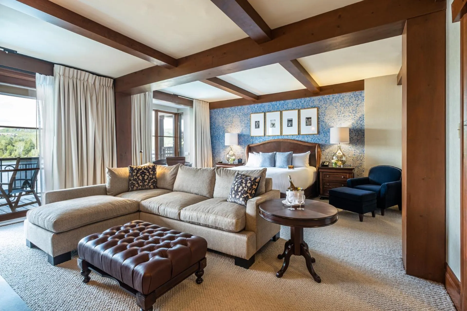 Photo of the whole room in Hotel Quintessence