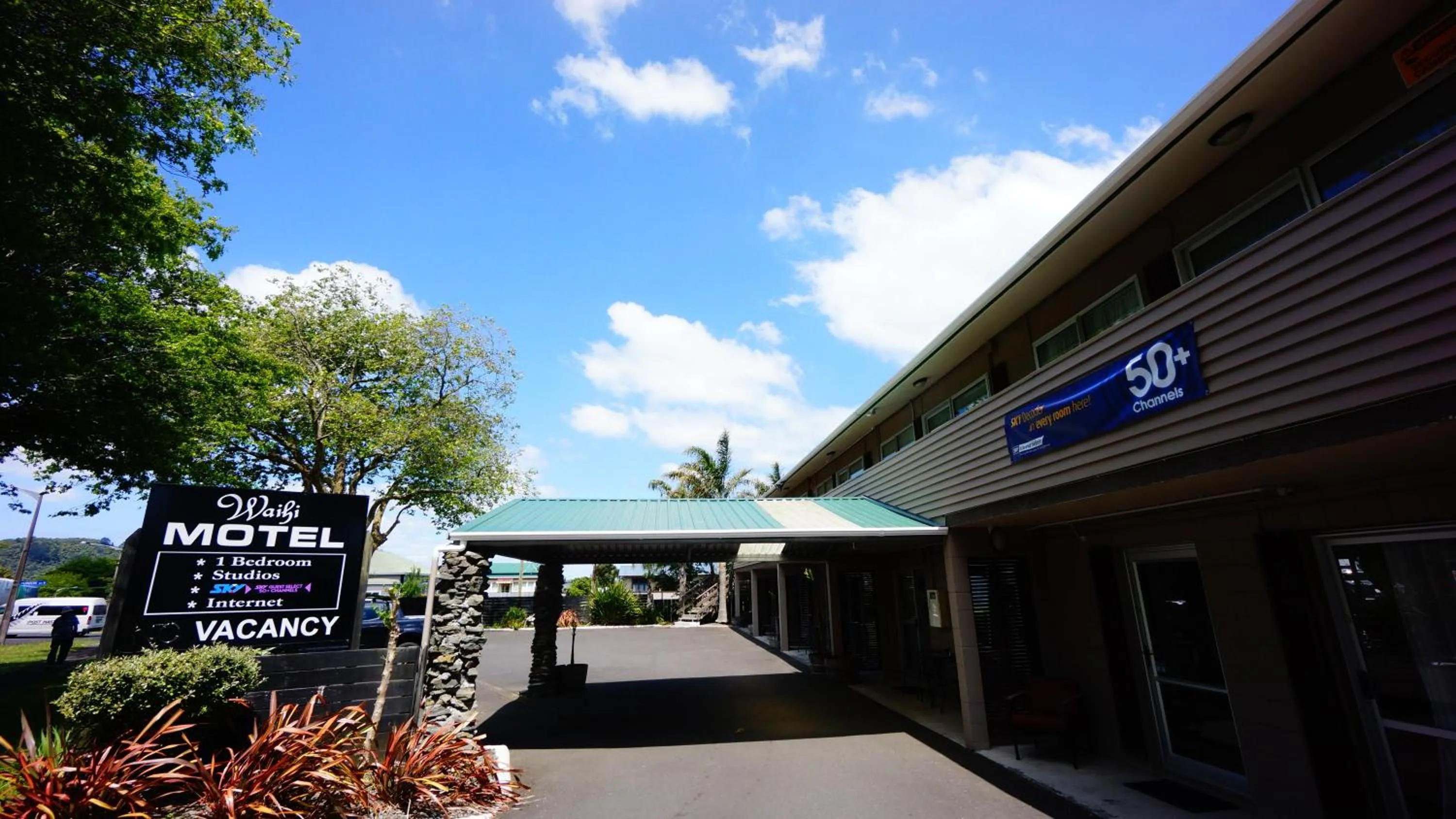 Property building in Waihi Motel