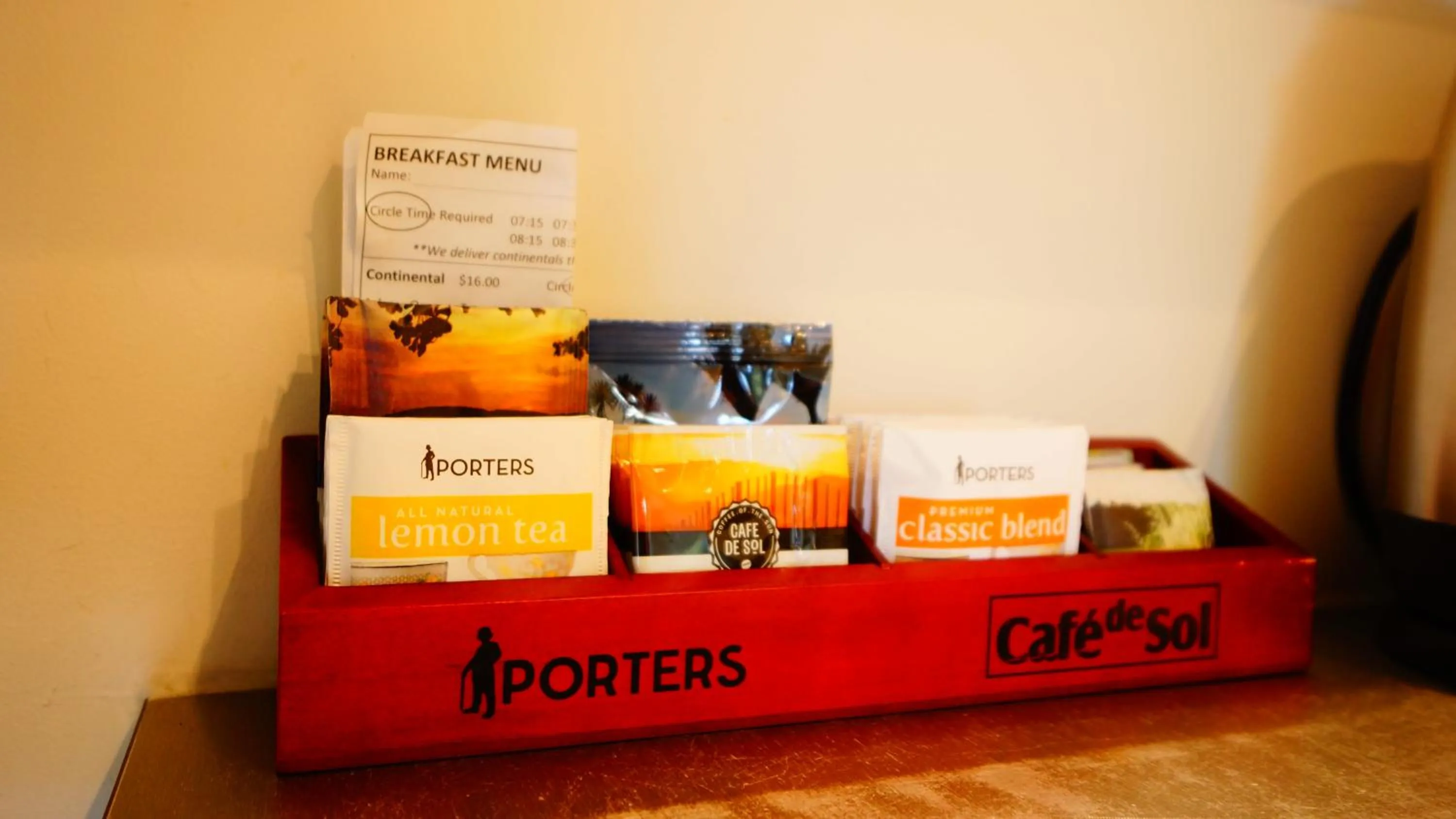 Coffee/tea facilities in Waihi Motel