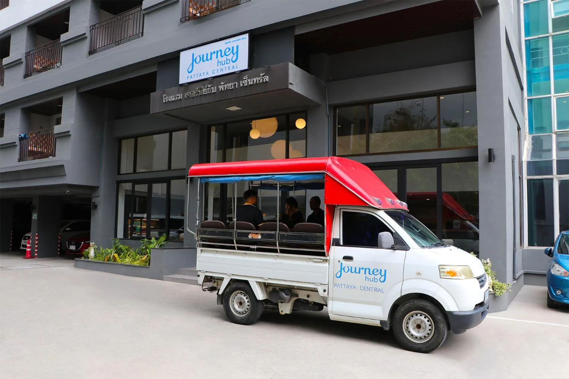 Property building in Journeyhub Pattaya Central