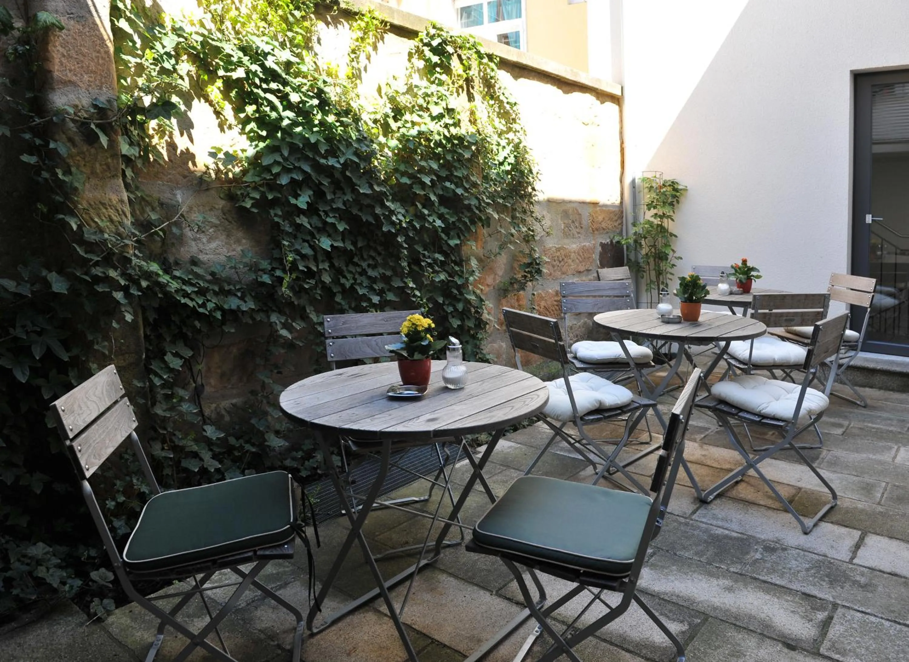 Garden view in Tandem Hotel