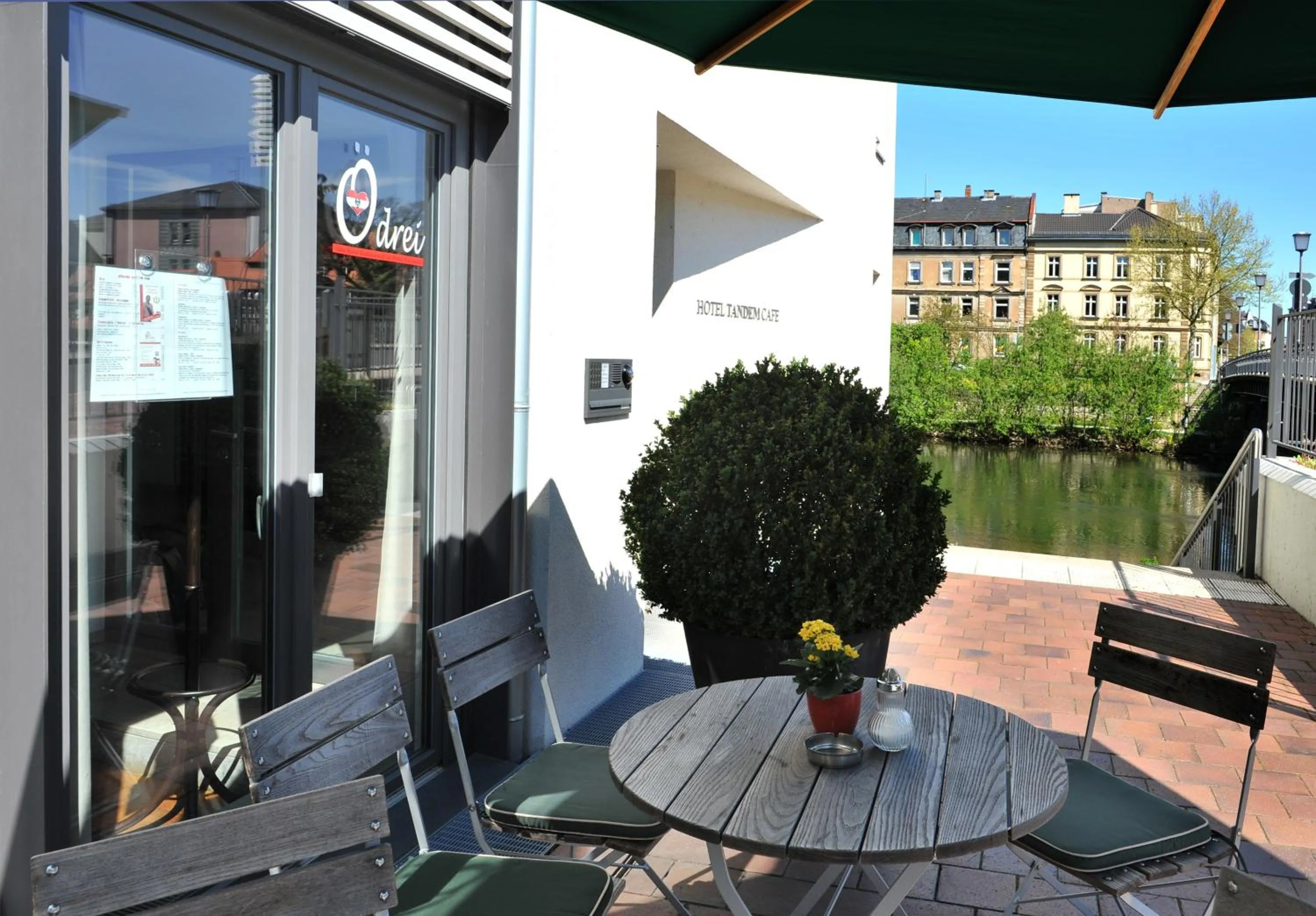 Balcony/Terrace in Tandem Hotel