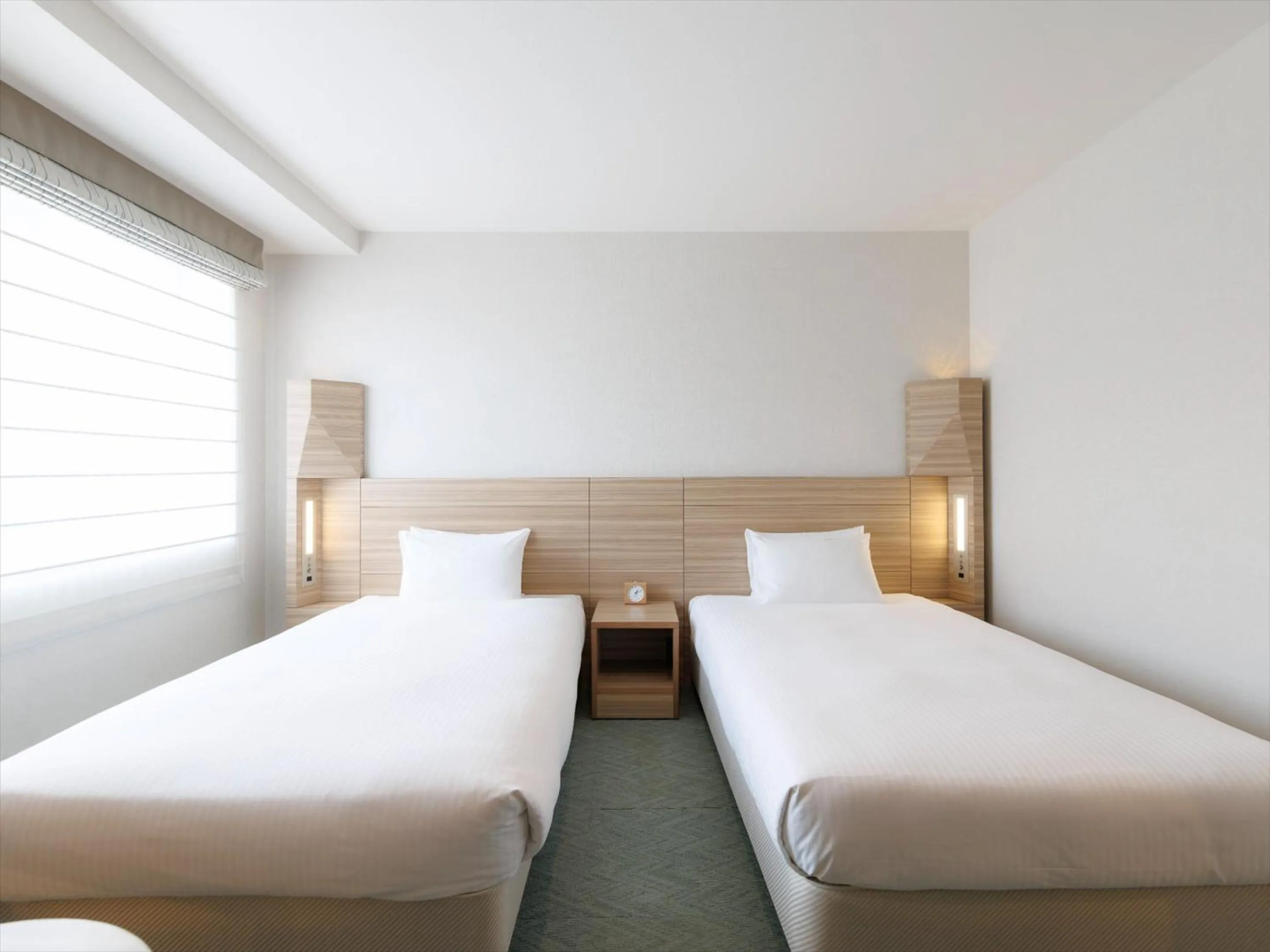 Photo of the whole room, Bed in JR Kyushu Hotel Kagoshima