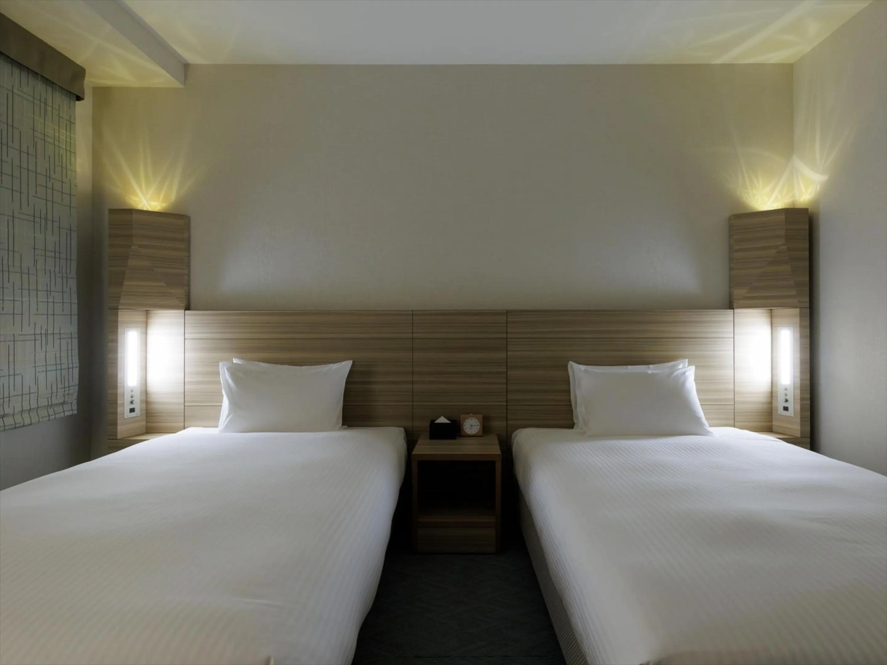 Photo of the whole room, Bed in JR Kyushu Hotel Kagoshima