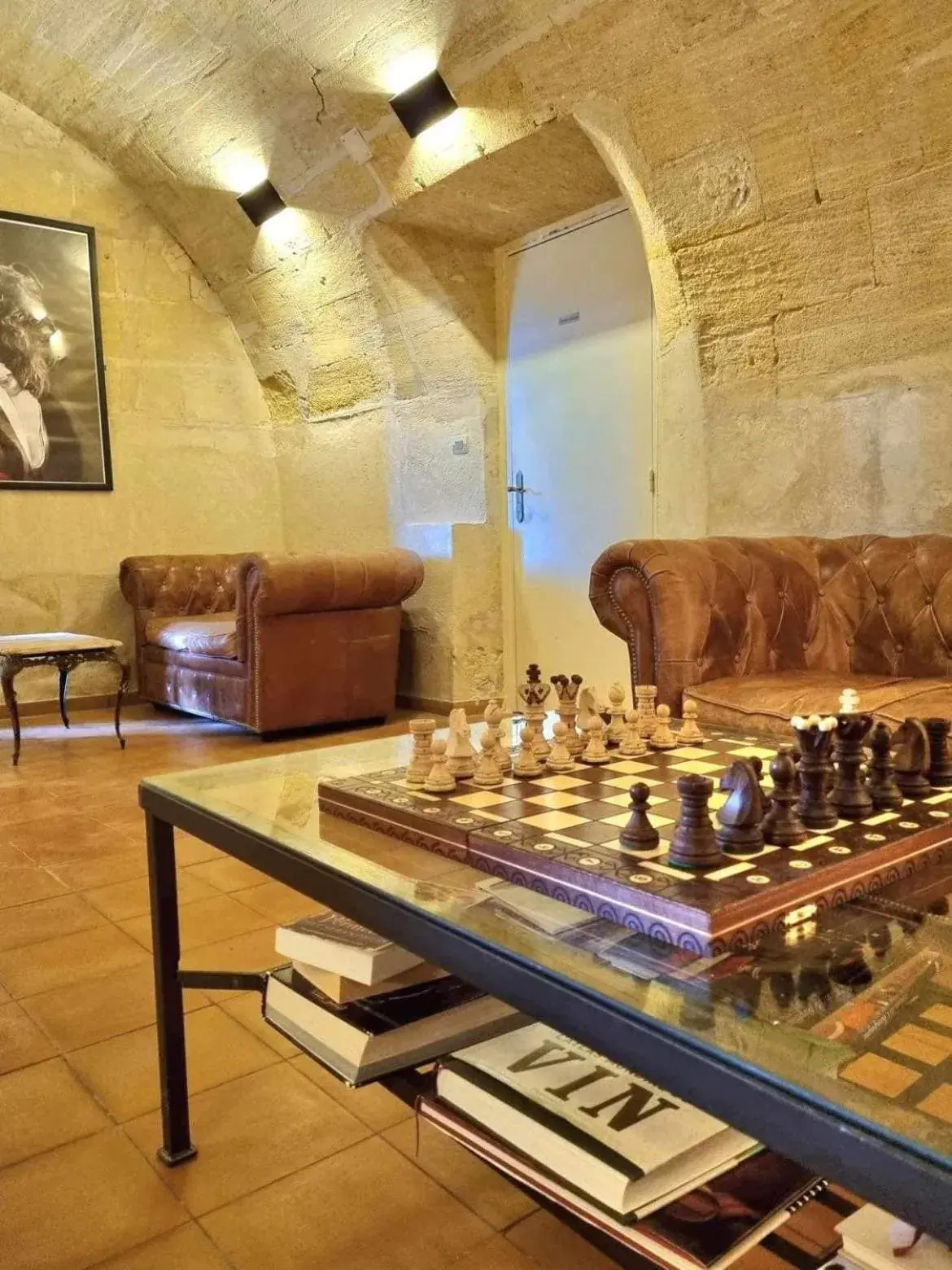 Living room in Demeures & Château - Fleur de Roques - Puisseguin Saint Emilion Living room in Demeures & Château - Fleur de Roques - Puisseguin Saint Emilion