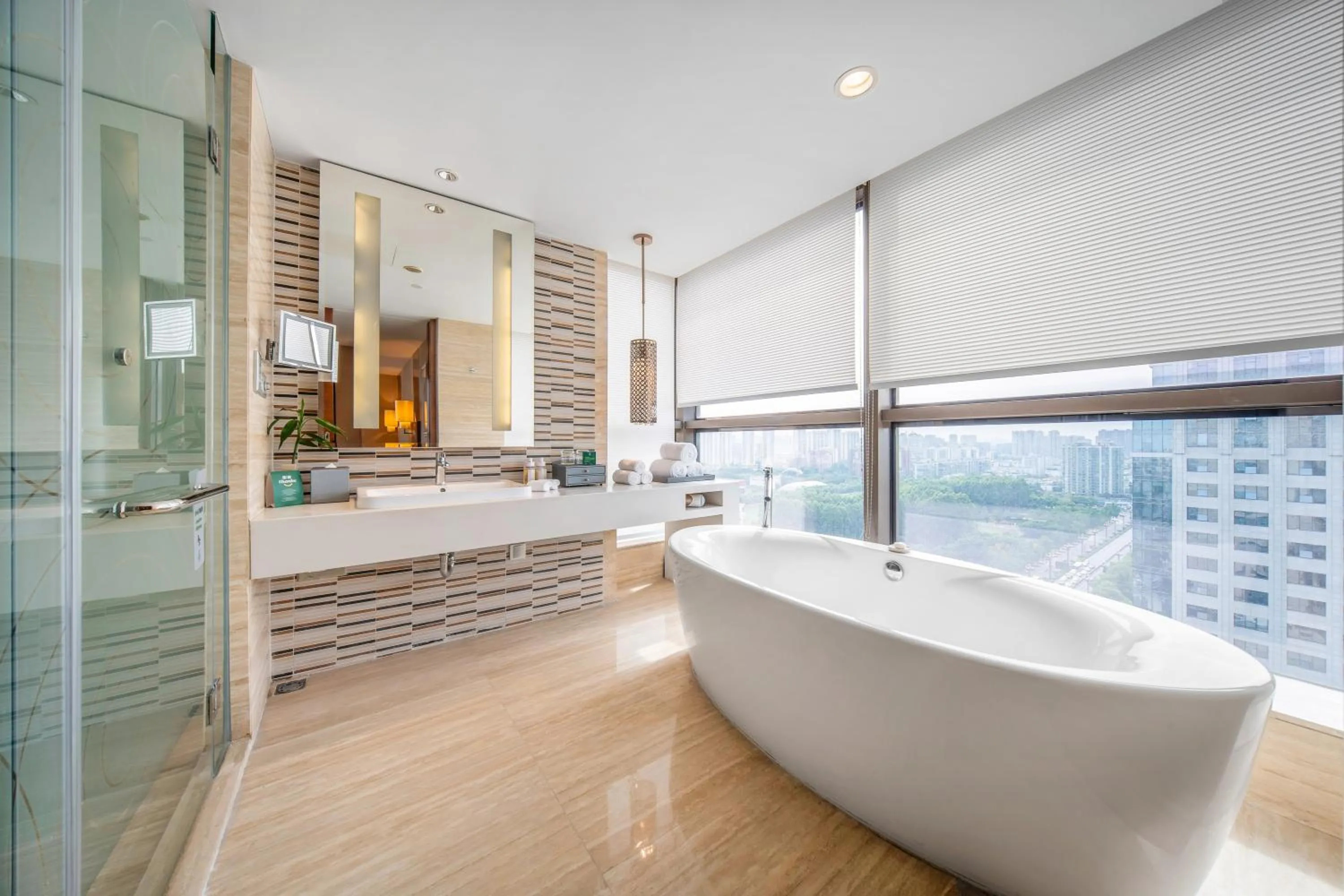 Bathroom in Holiday Inn Chengdu Xindu by IHG