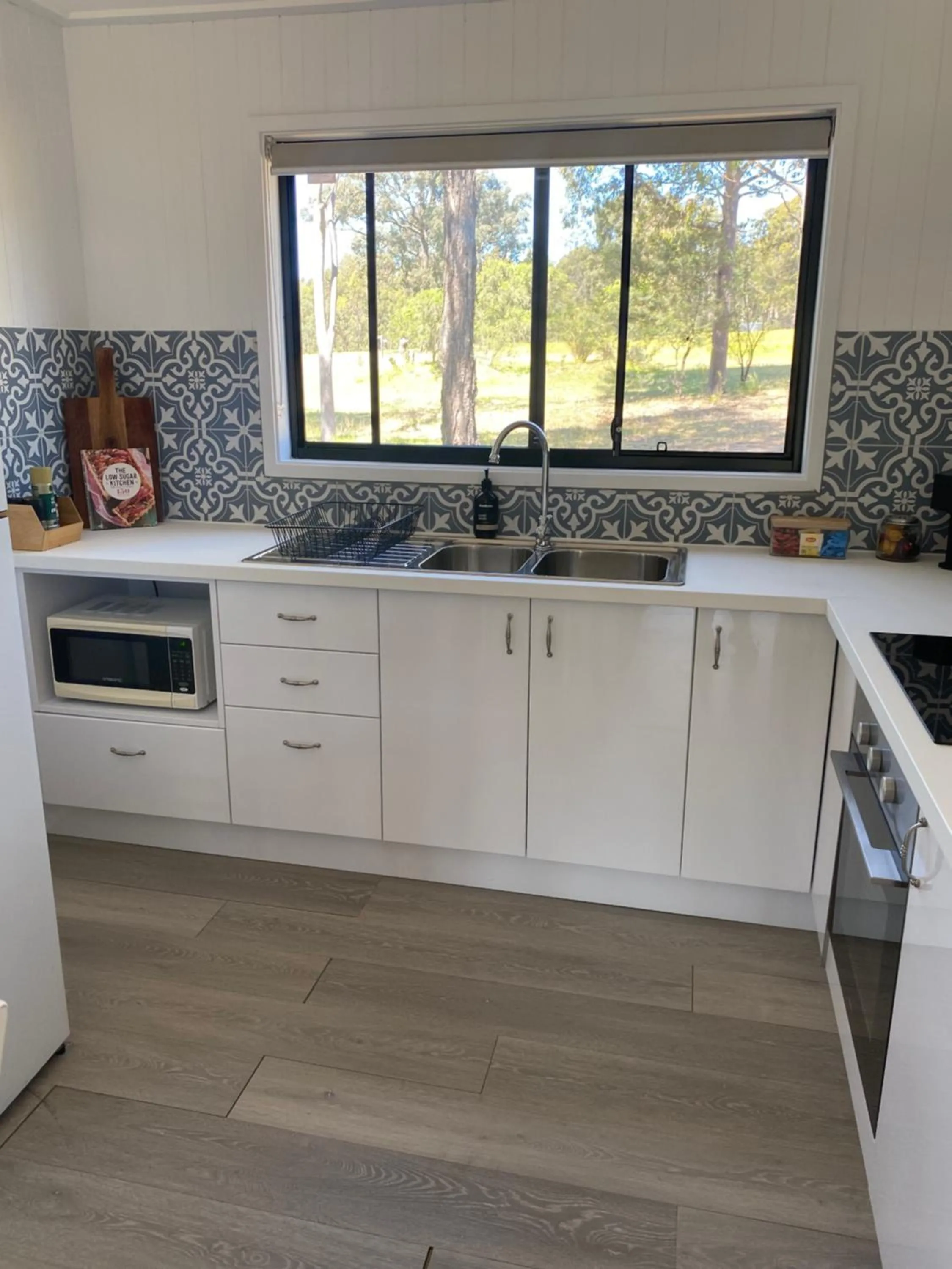 kitchen in Hunter Hideaway Cottages