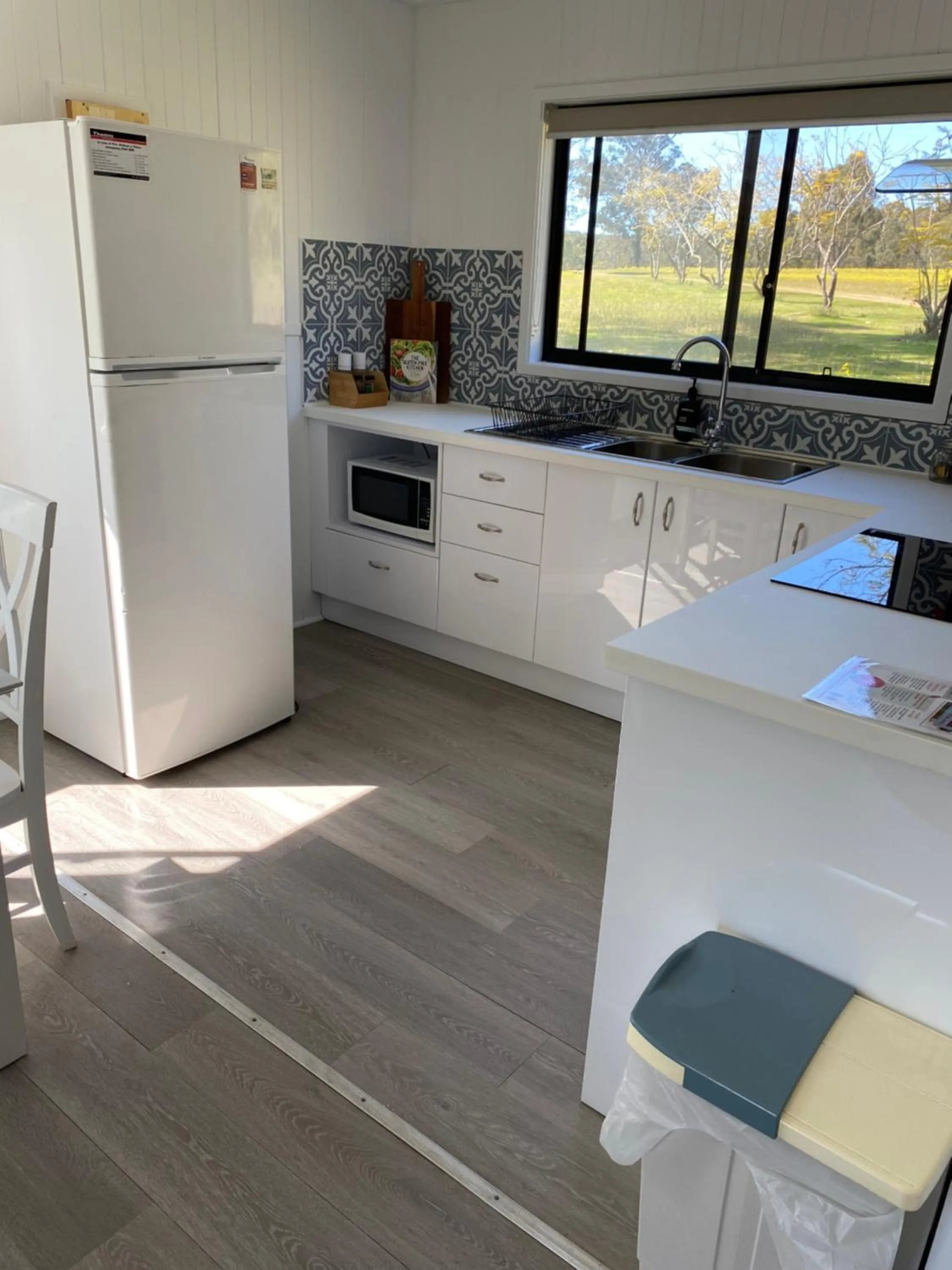 kitchen in Hunter Hideaway Cottages
