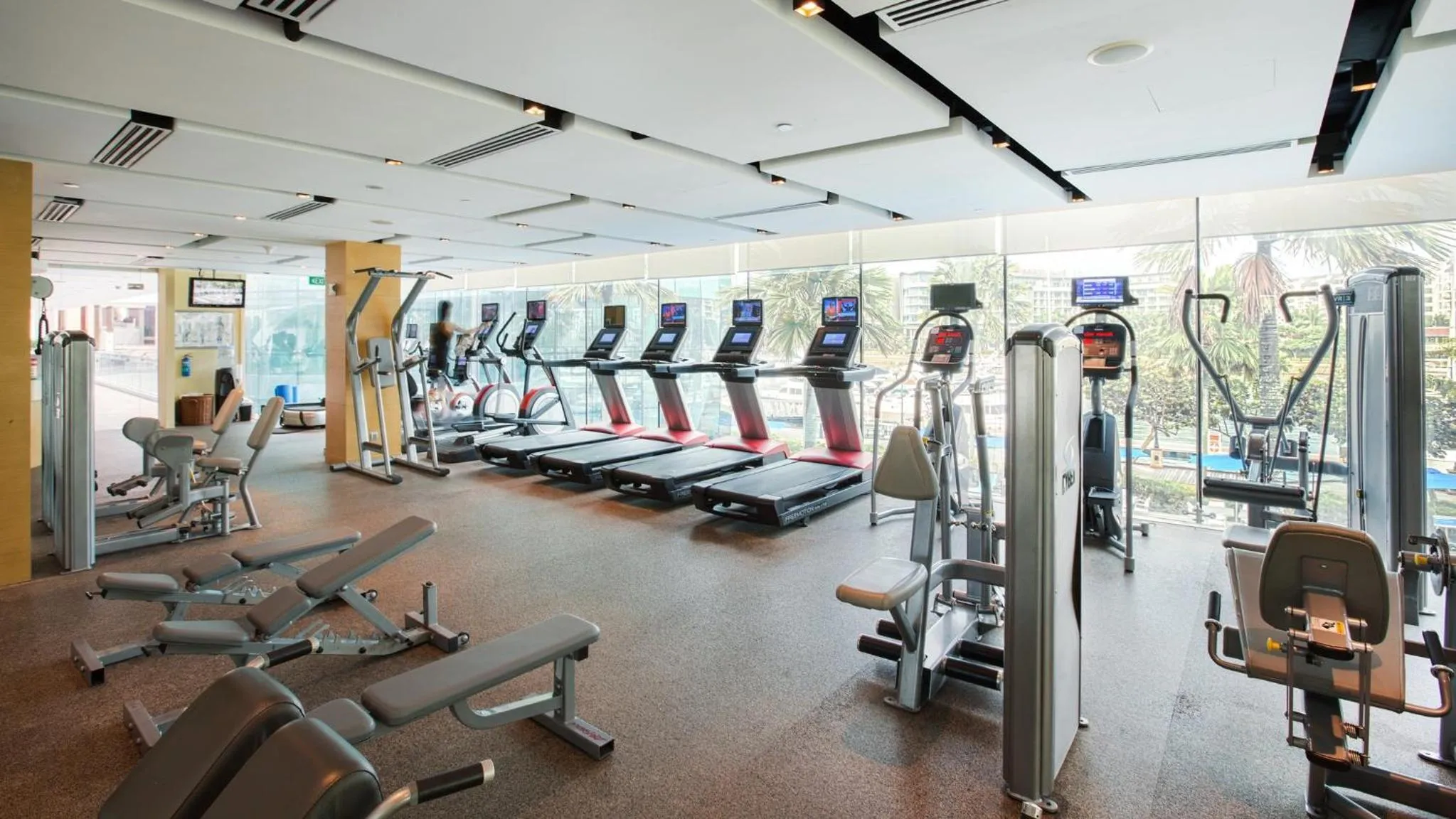 Fitness centre/facilities in ONE15 Marina Sentosa Cove Singapore