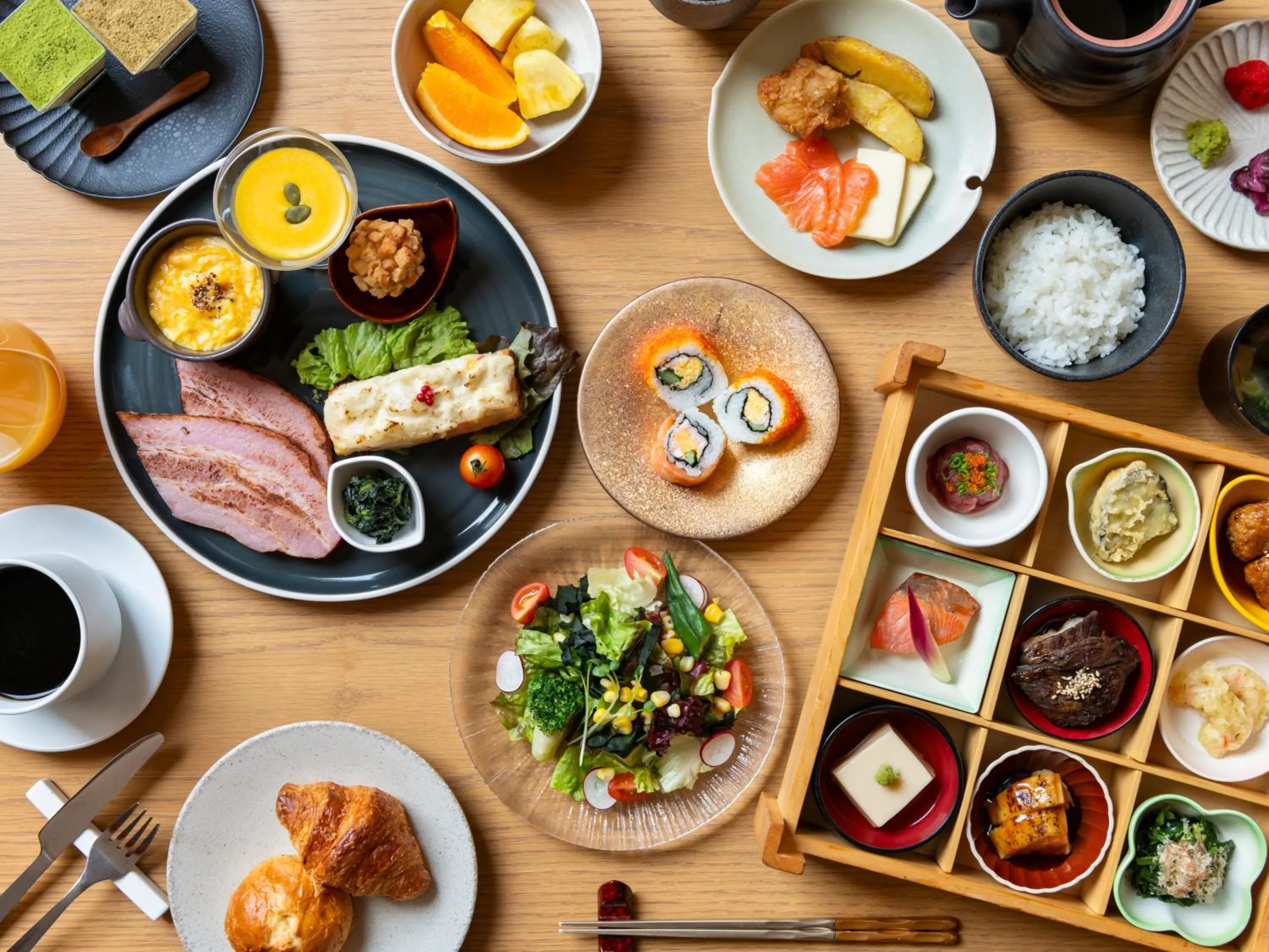 Breakfast in Mitsui Garden Hotel Ginza-gochome