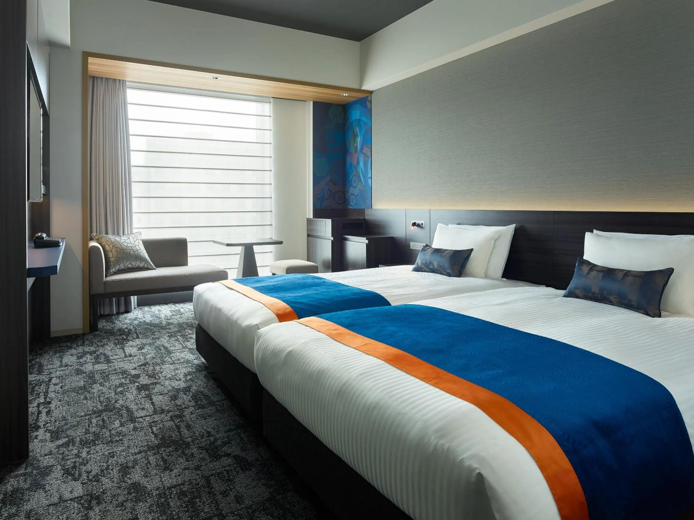 Photo of the whole room, Bed in Mitsui Garden Hotel Ginza-gochome