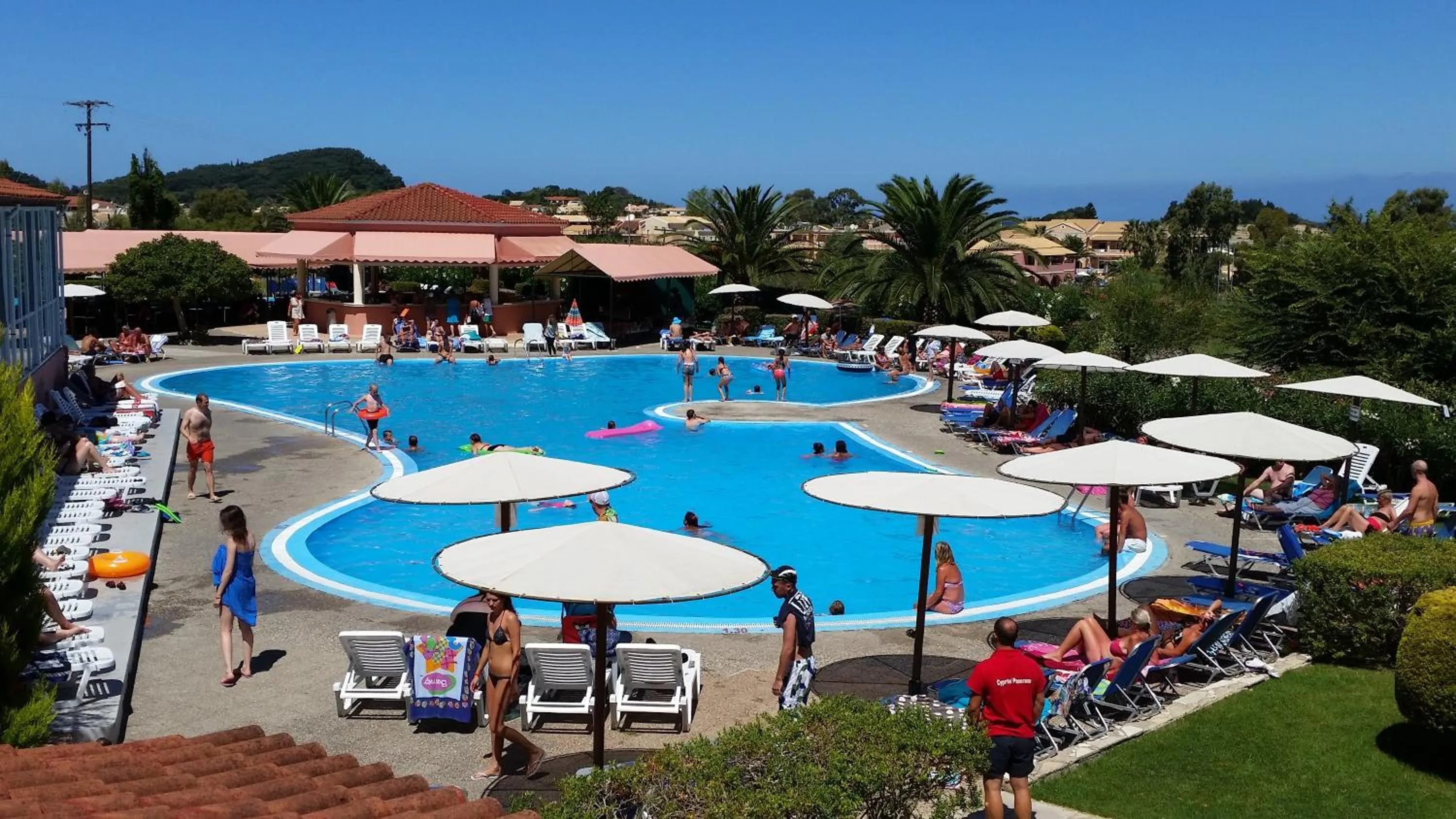 Swimming pool in Panorama Sidari