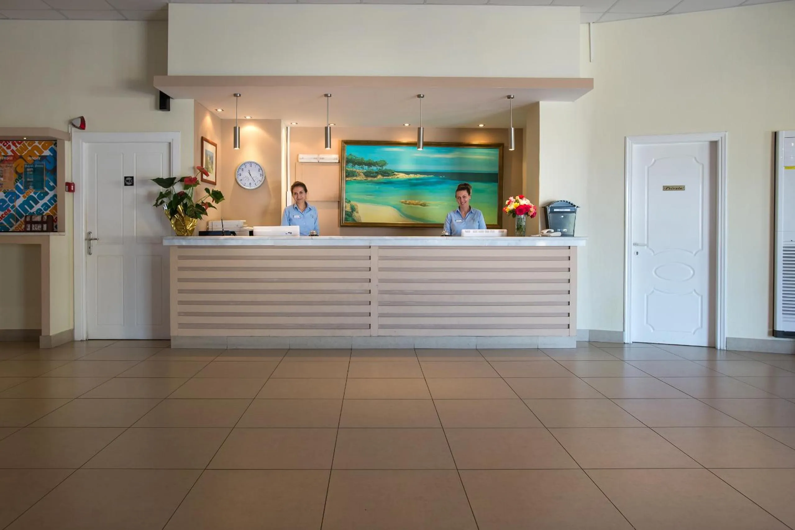 Lobby or reception in Panorama Sidari