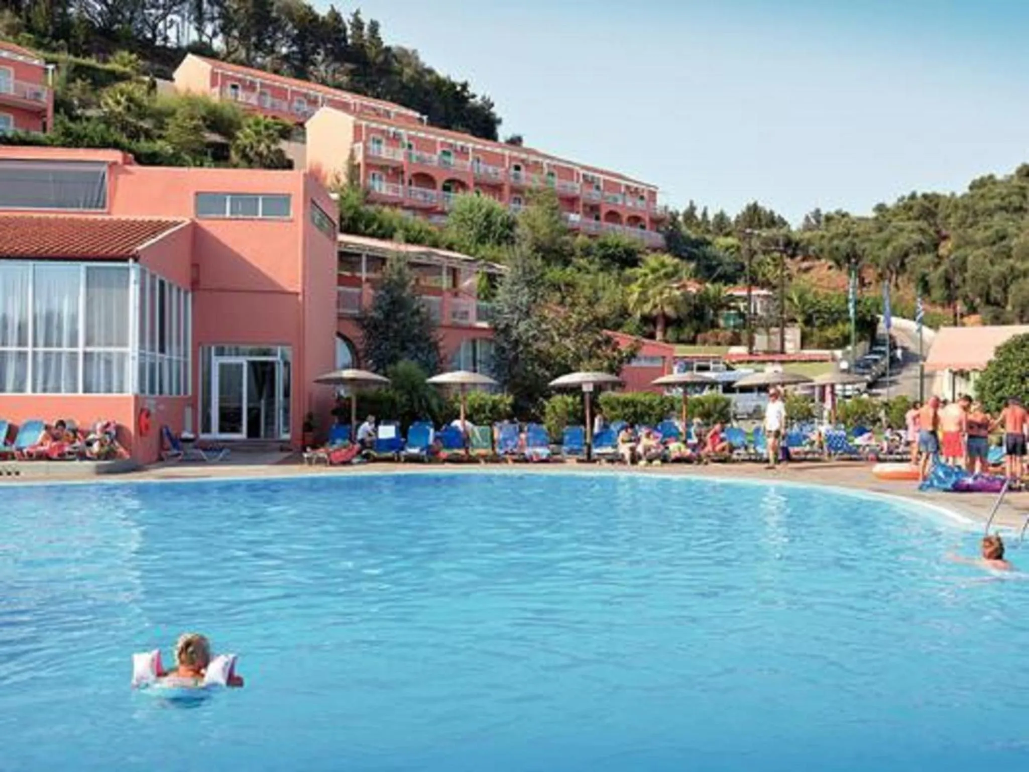 Swimming pool in Panorama Sidari