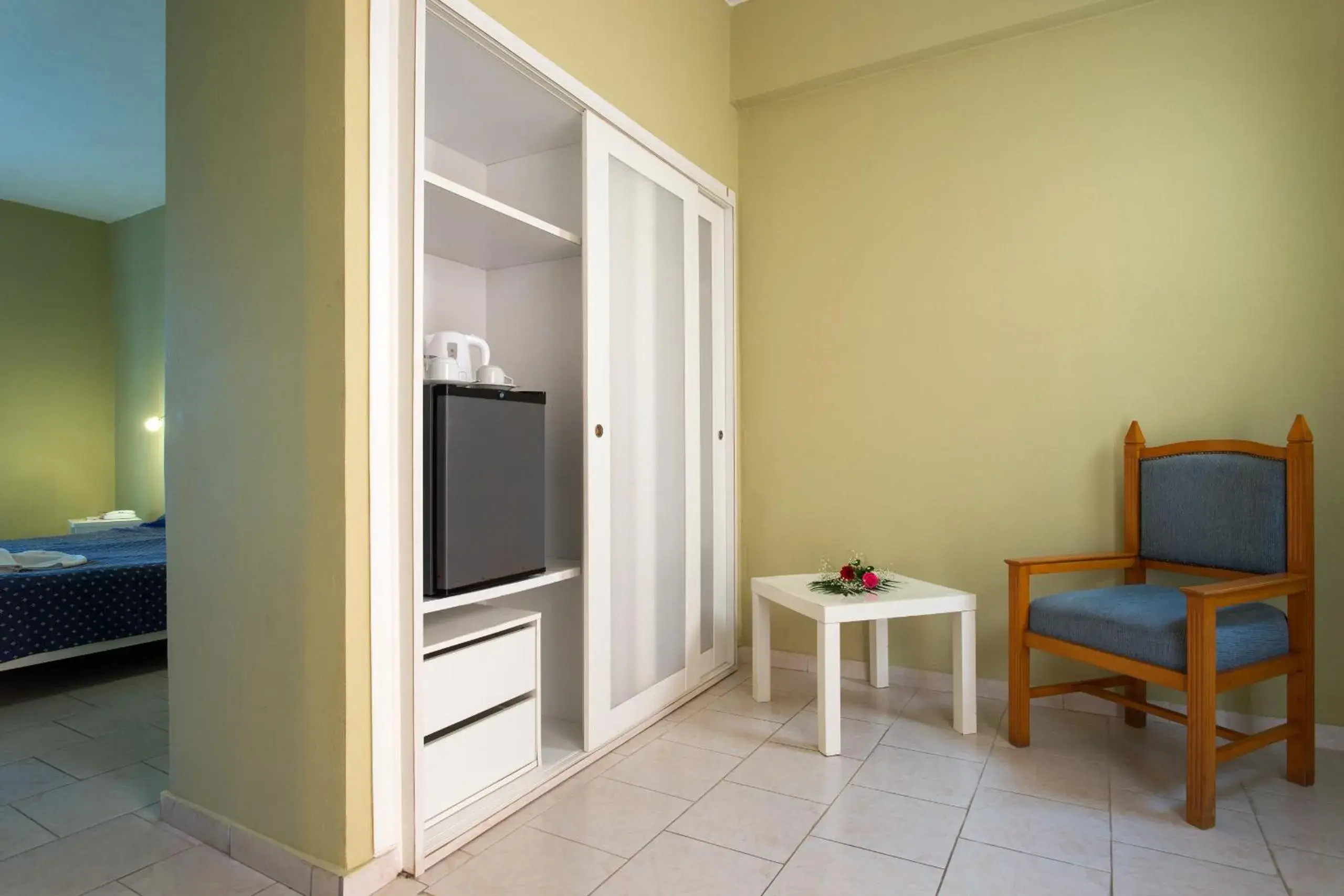 Coffee/tea facilities, Bed in Panorama Sidari Coffee/tea facilities, Bed in Panorama Sidari