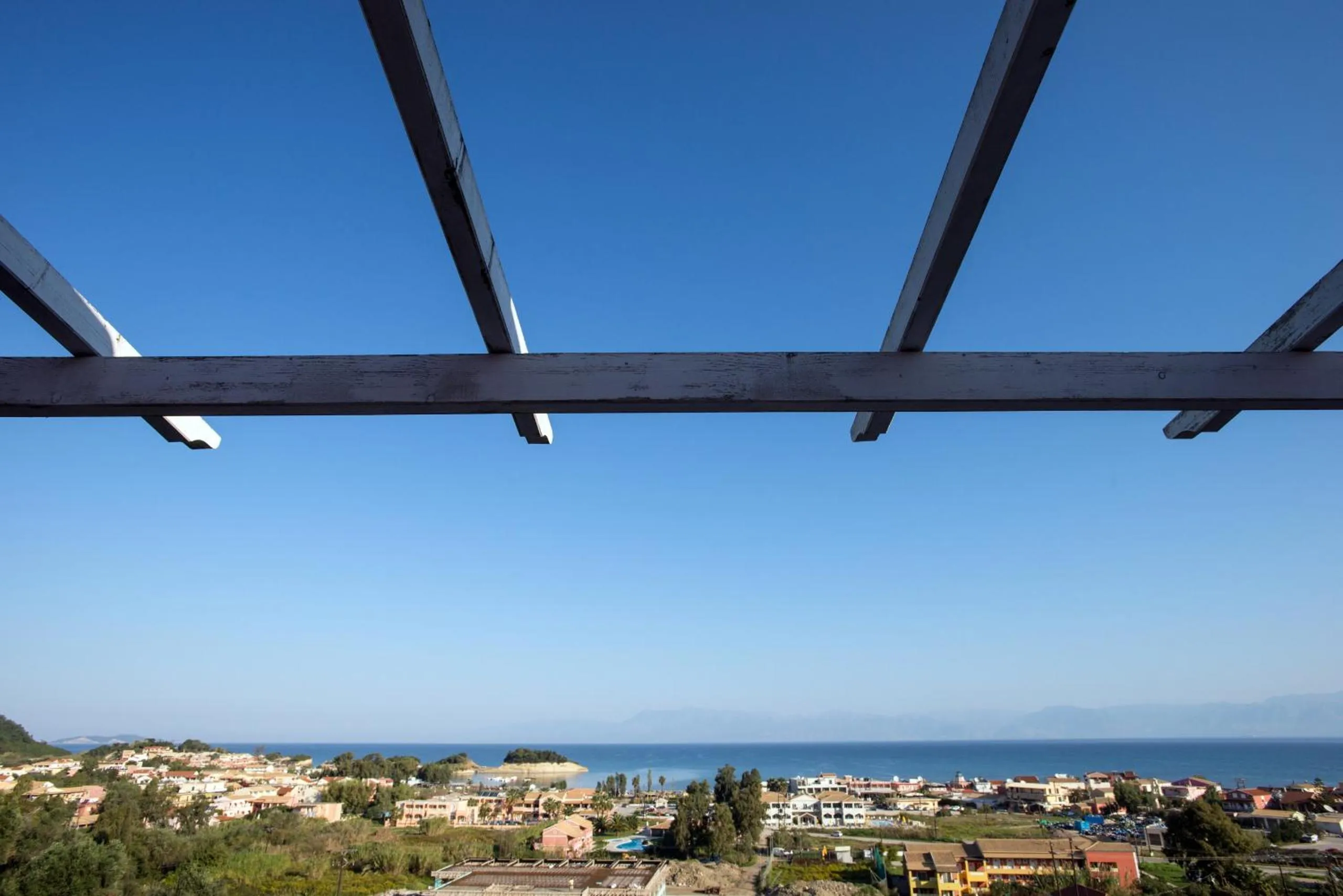 Landmark view in Panorama Sidari