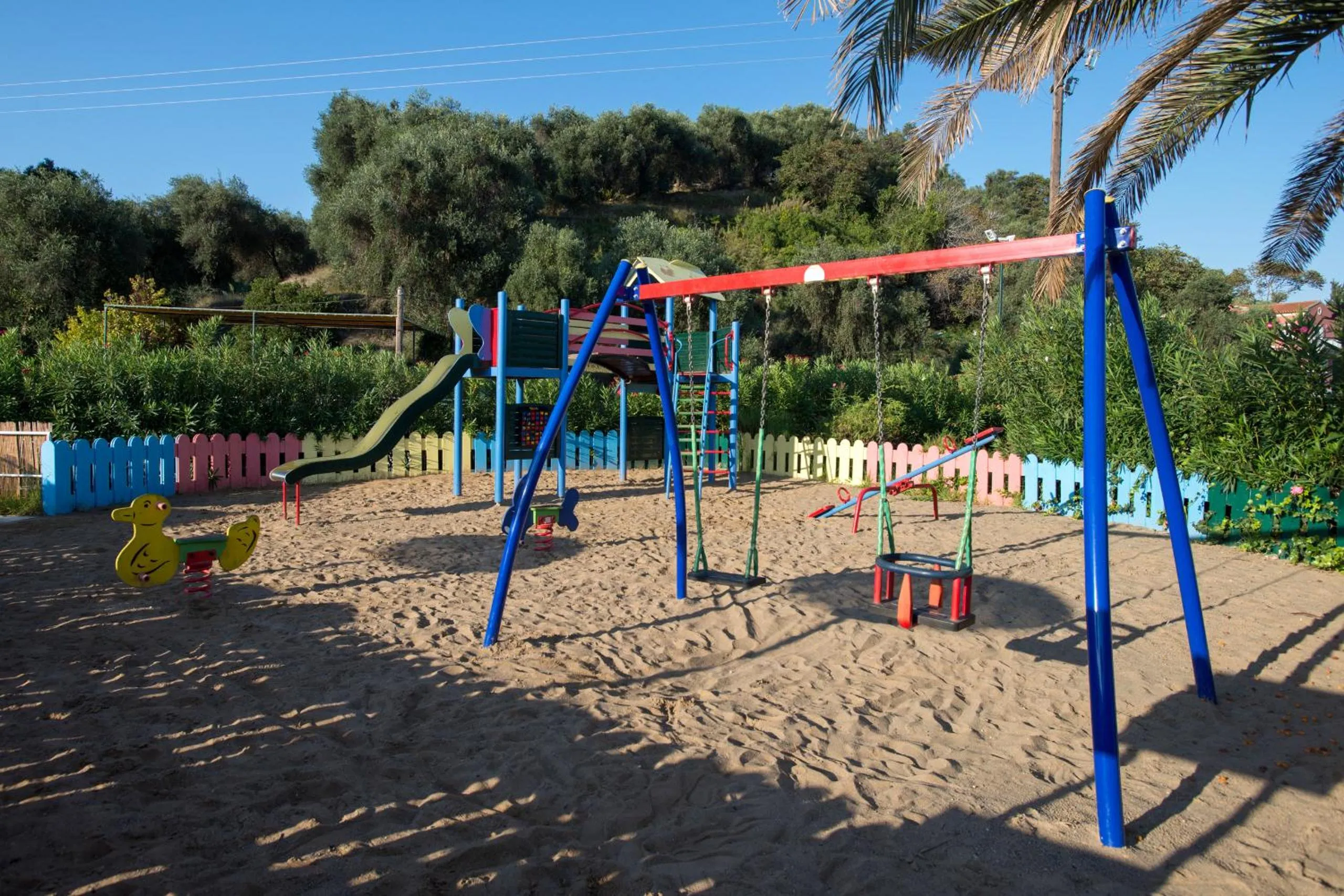 Children play ground in Panorama Sidari