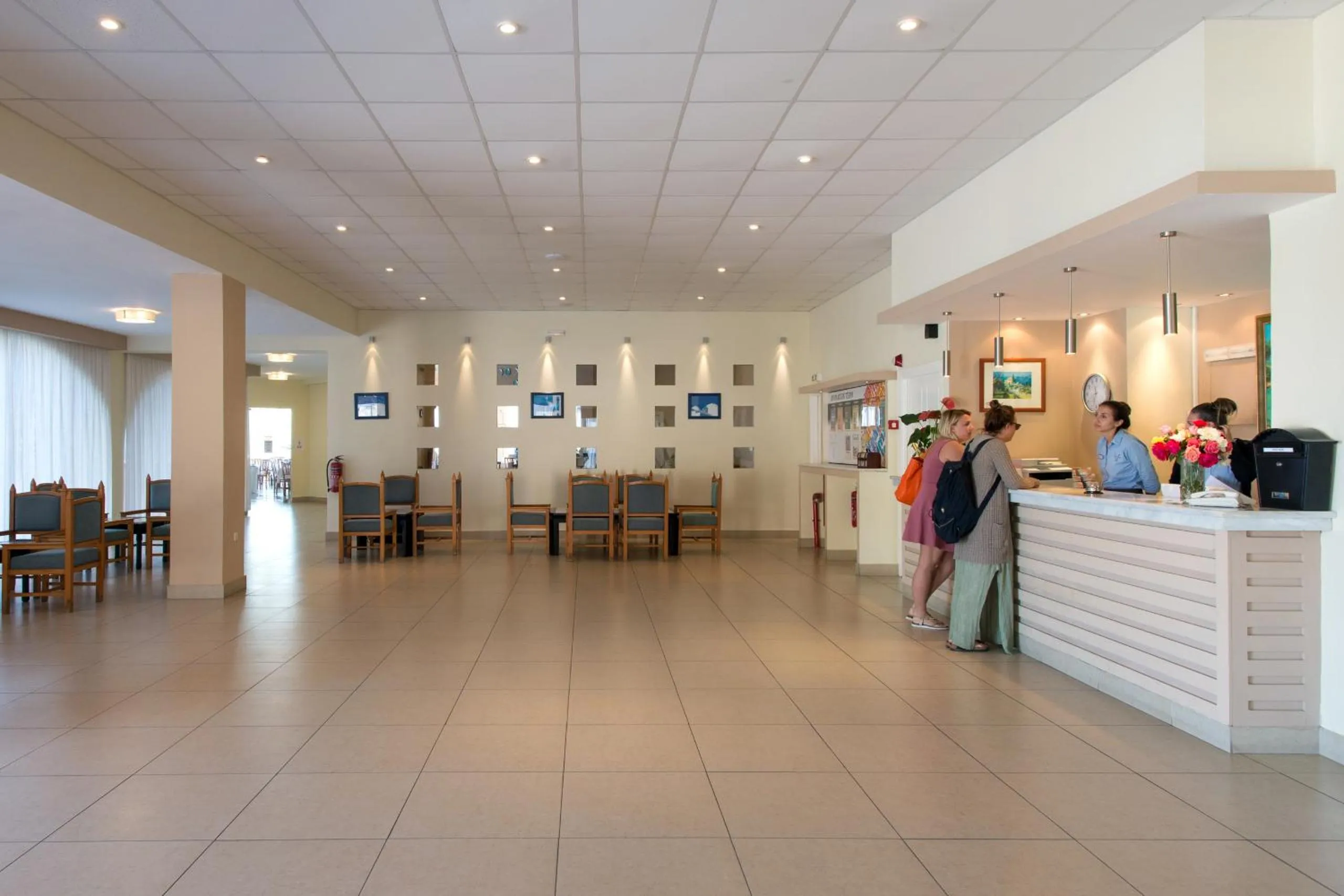 Lobby or reception in Panorama Sidari