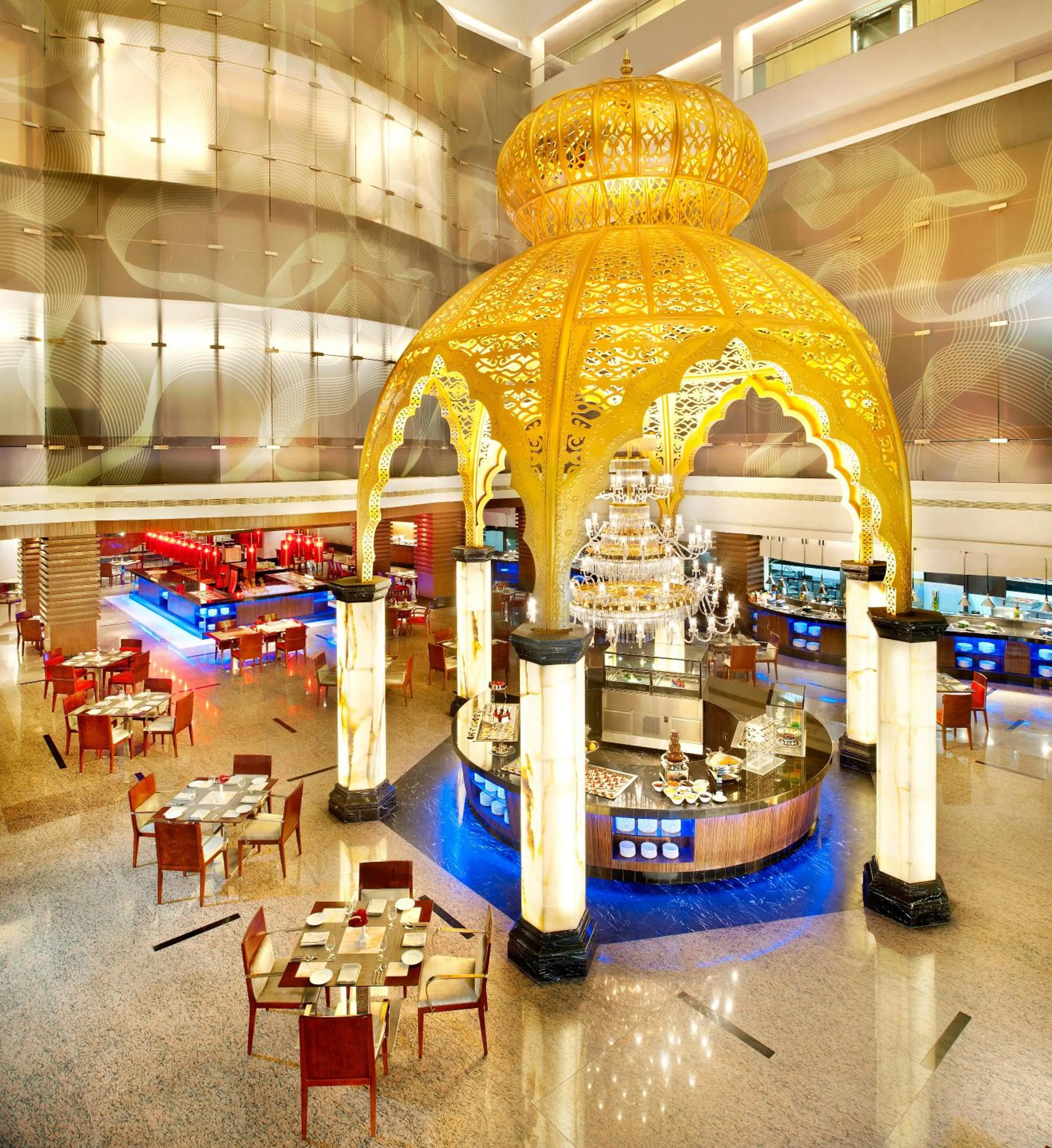 Breakfast in Le Meridien Coimbatore