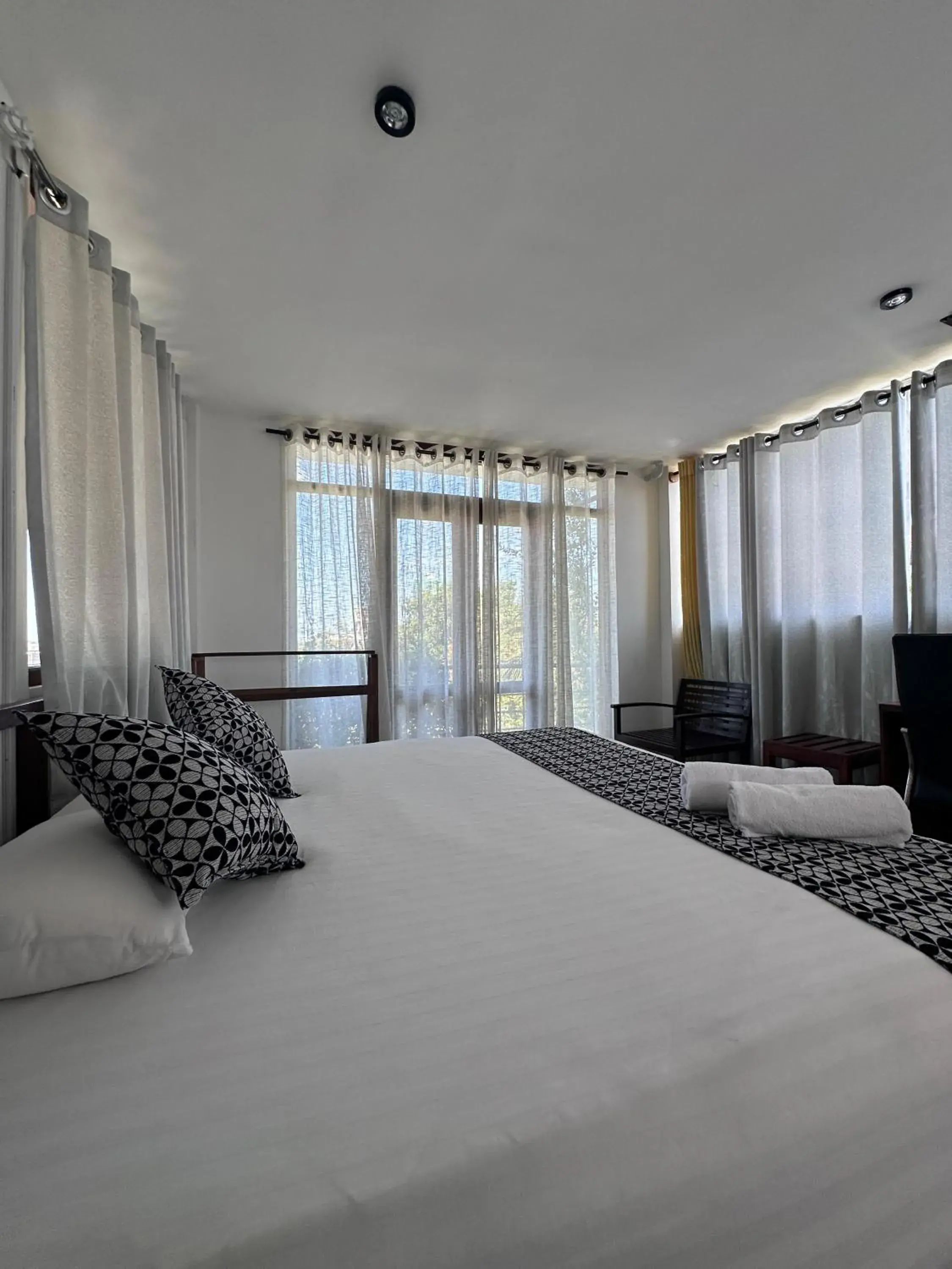 Bed in White Fortress Bed in White Fortress