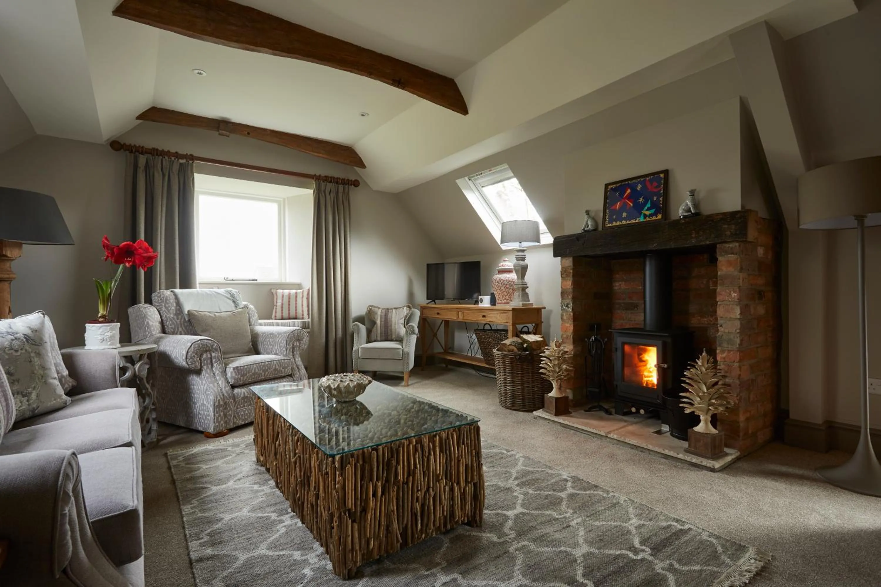 Seating area in The Duncombe Arms