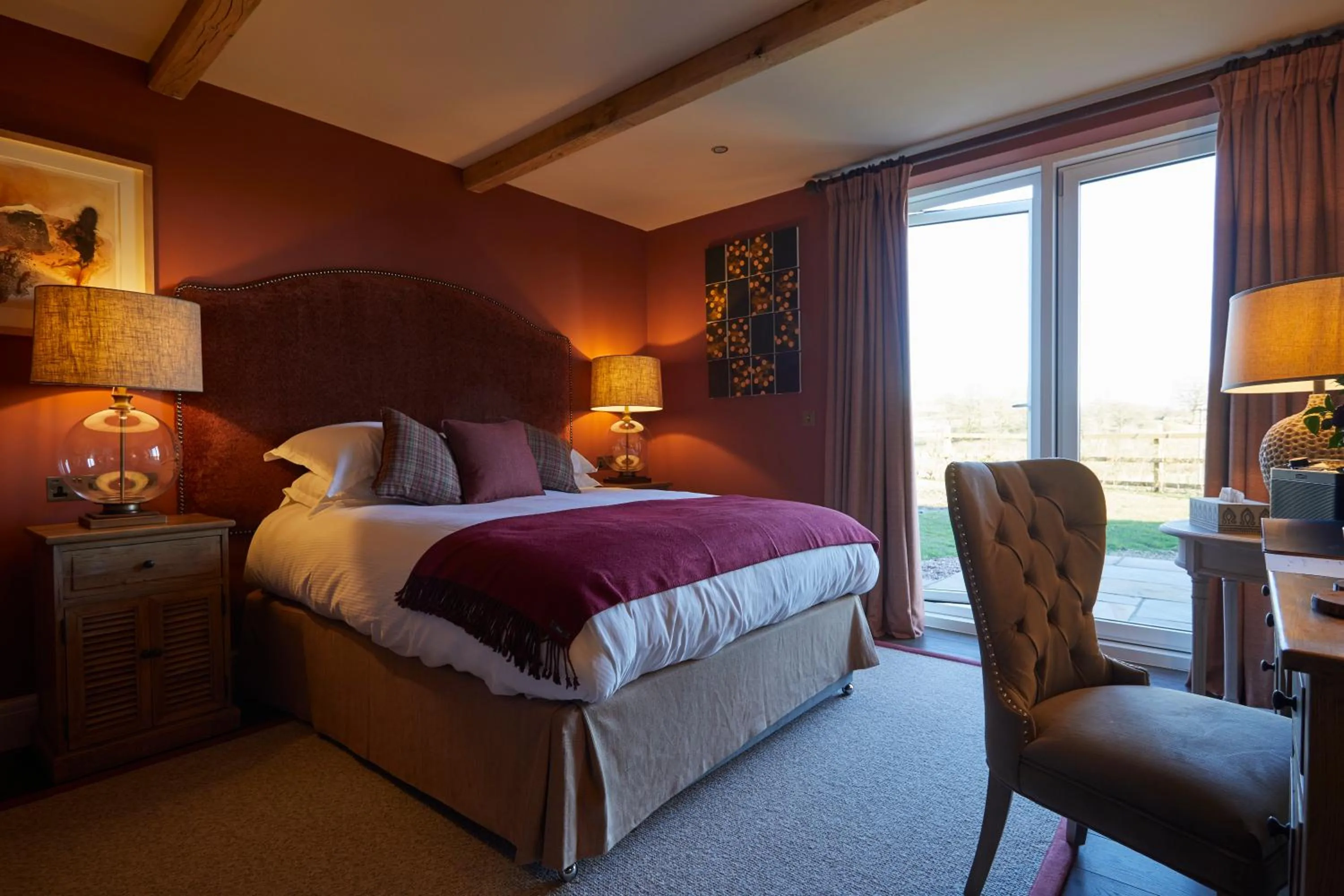 Bedroom, Bed in The Duncombe Arms