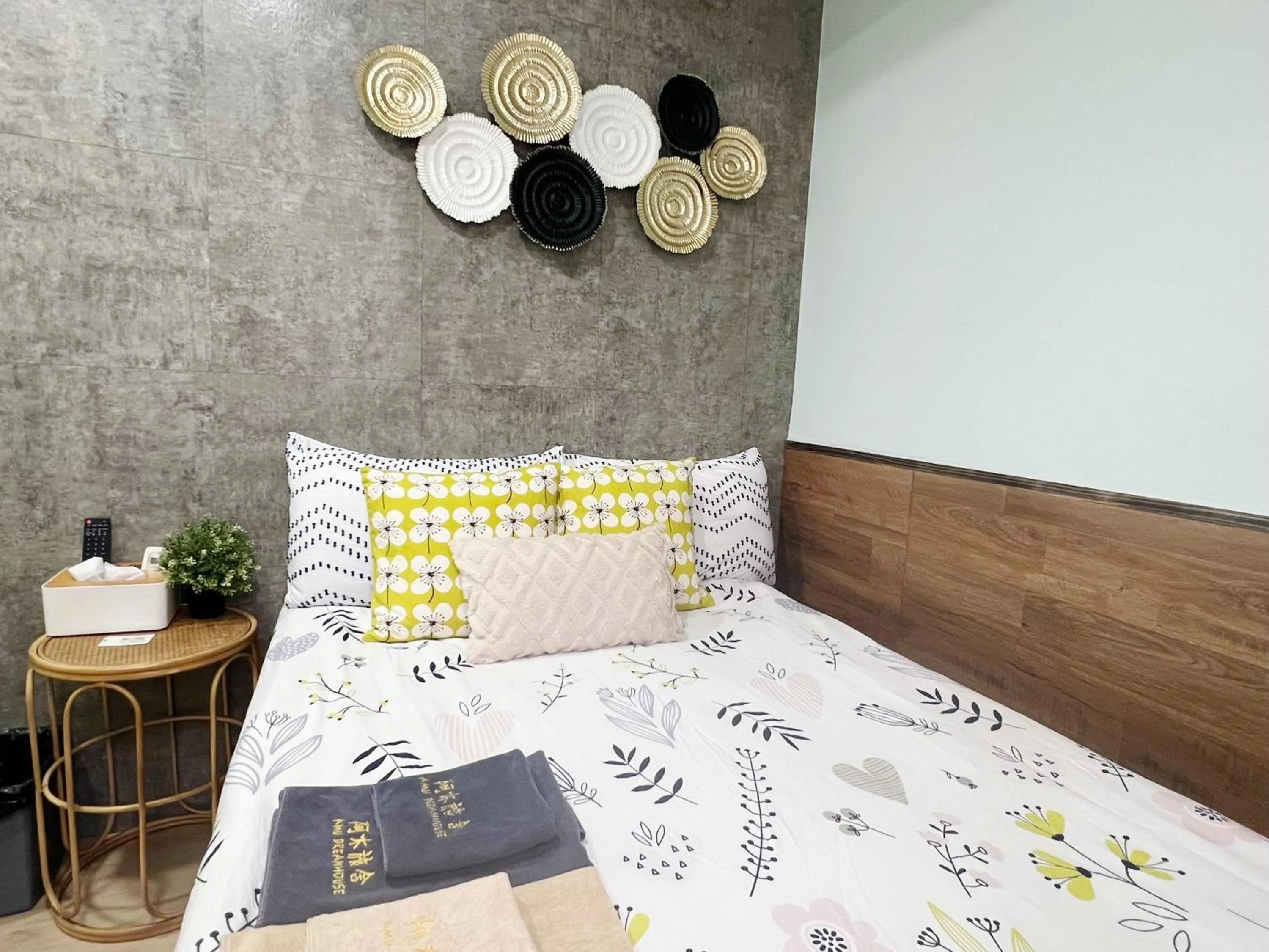 Bed in AMU Dreamhouse 阿木旅舍