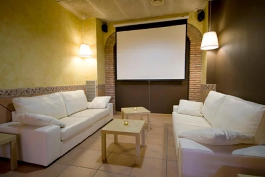 Seating area in Hotel Solsona Centre