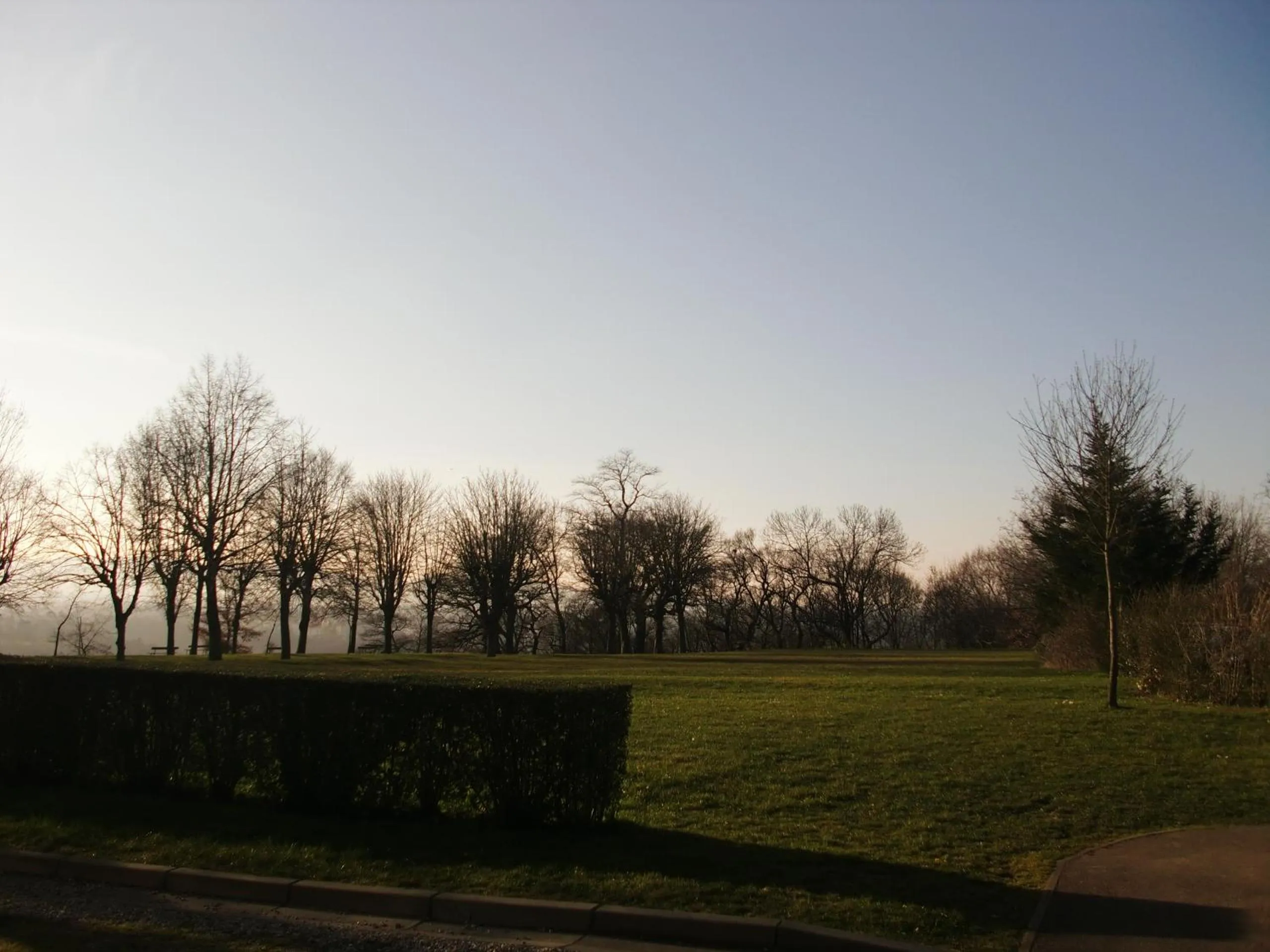 Winter in Domaine Lyon Saint Joseph