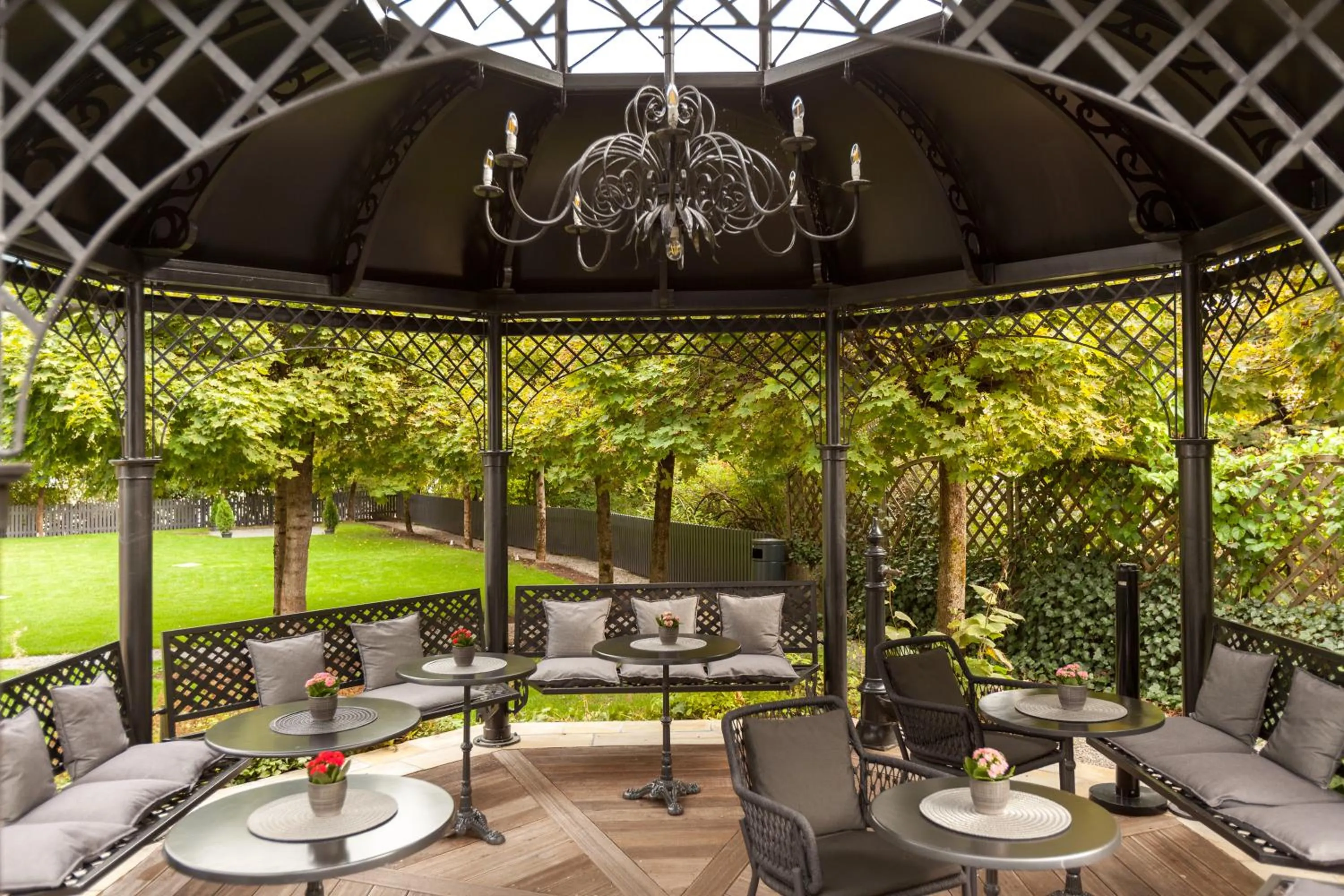 Patio in ERIKA Boutiquehotel Kitzbühel