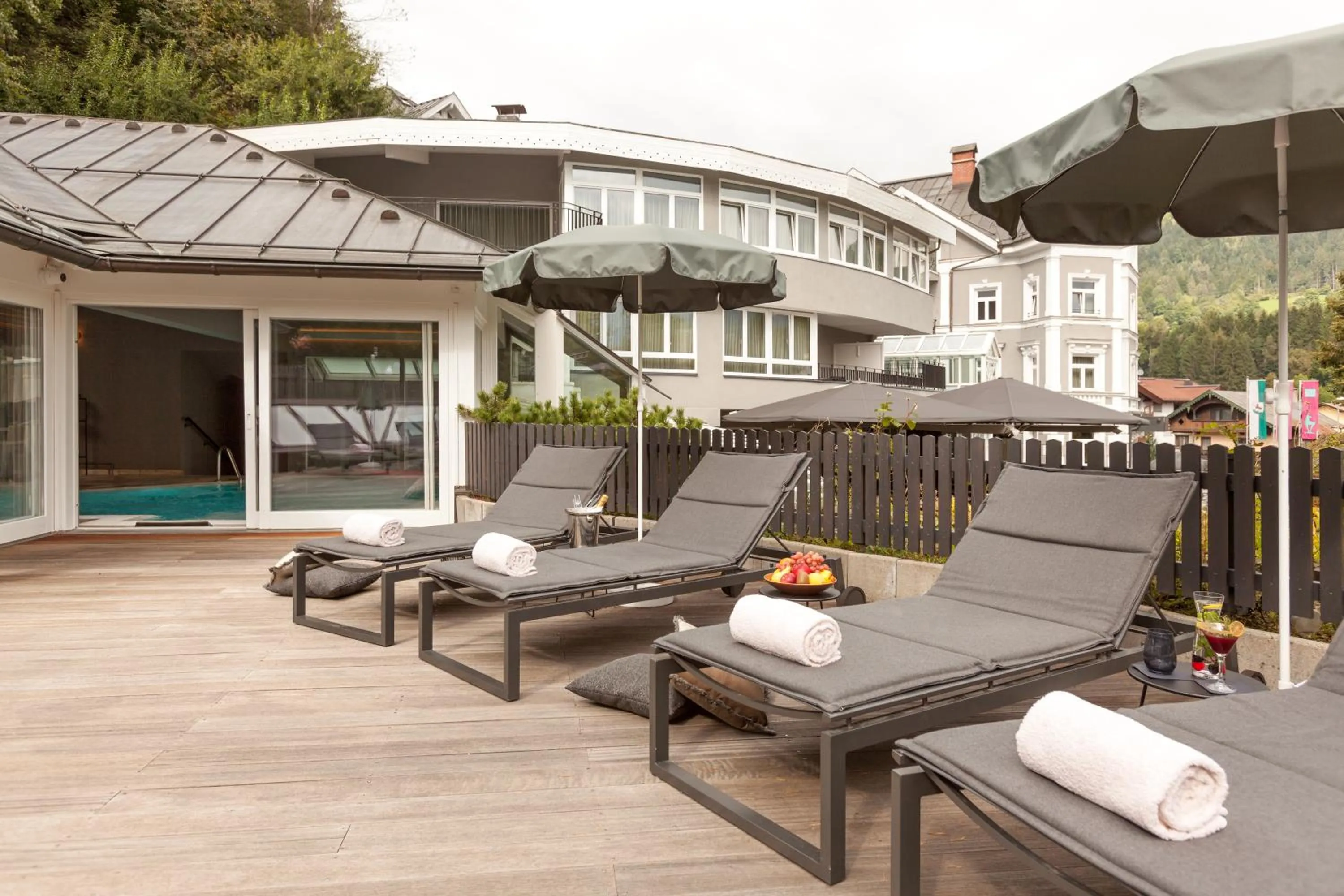 Swimming pool in ERIKA Boutiquehotel Kitzbühel