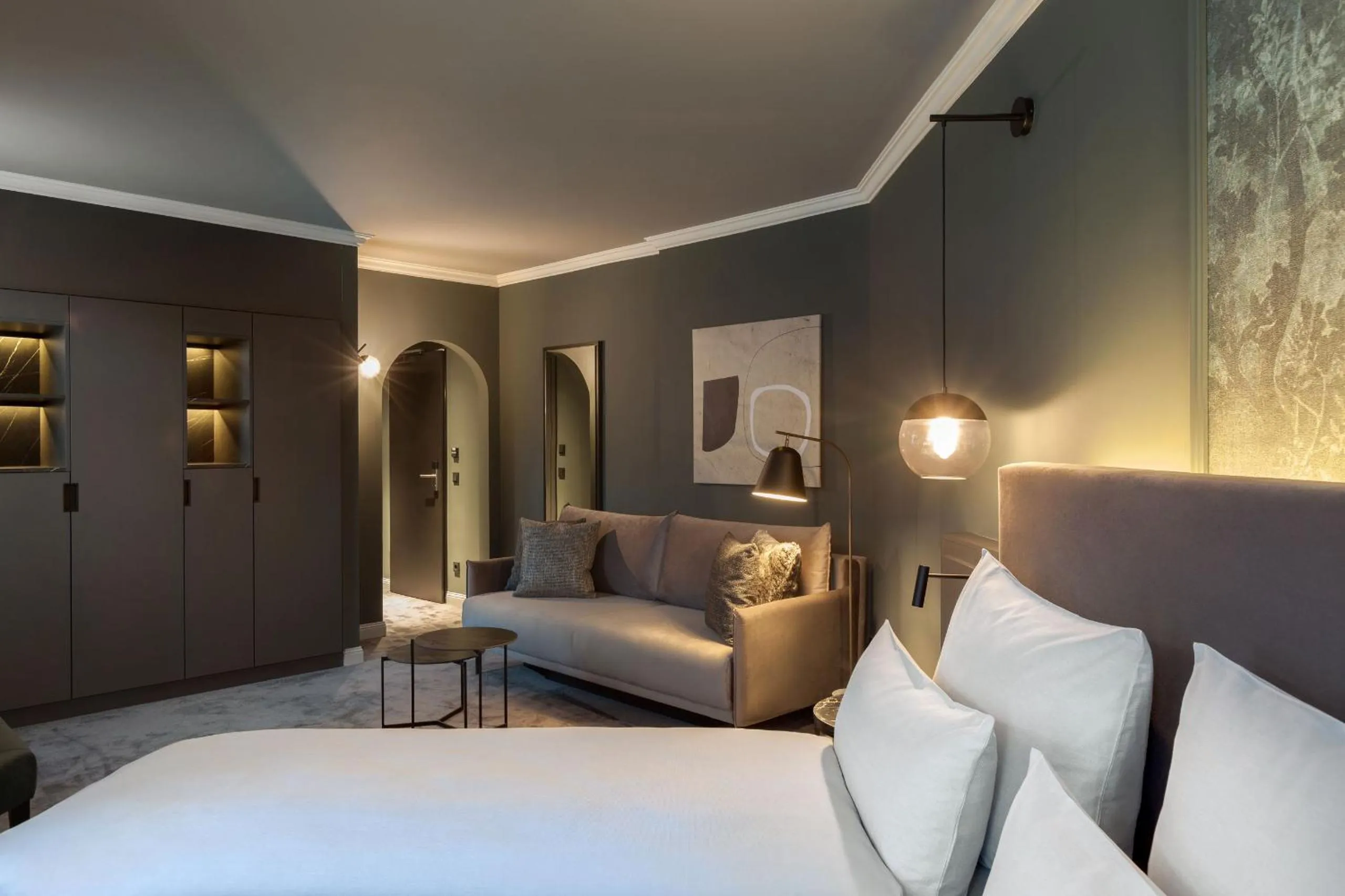 Bed in ERIKA Boutiquehotel Kitzbühel