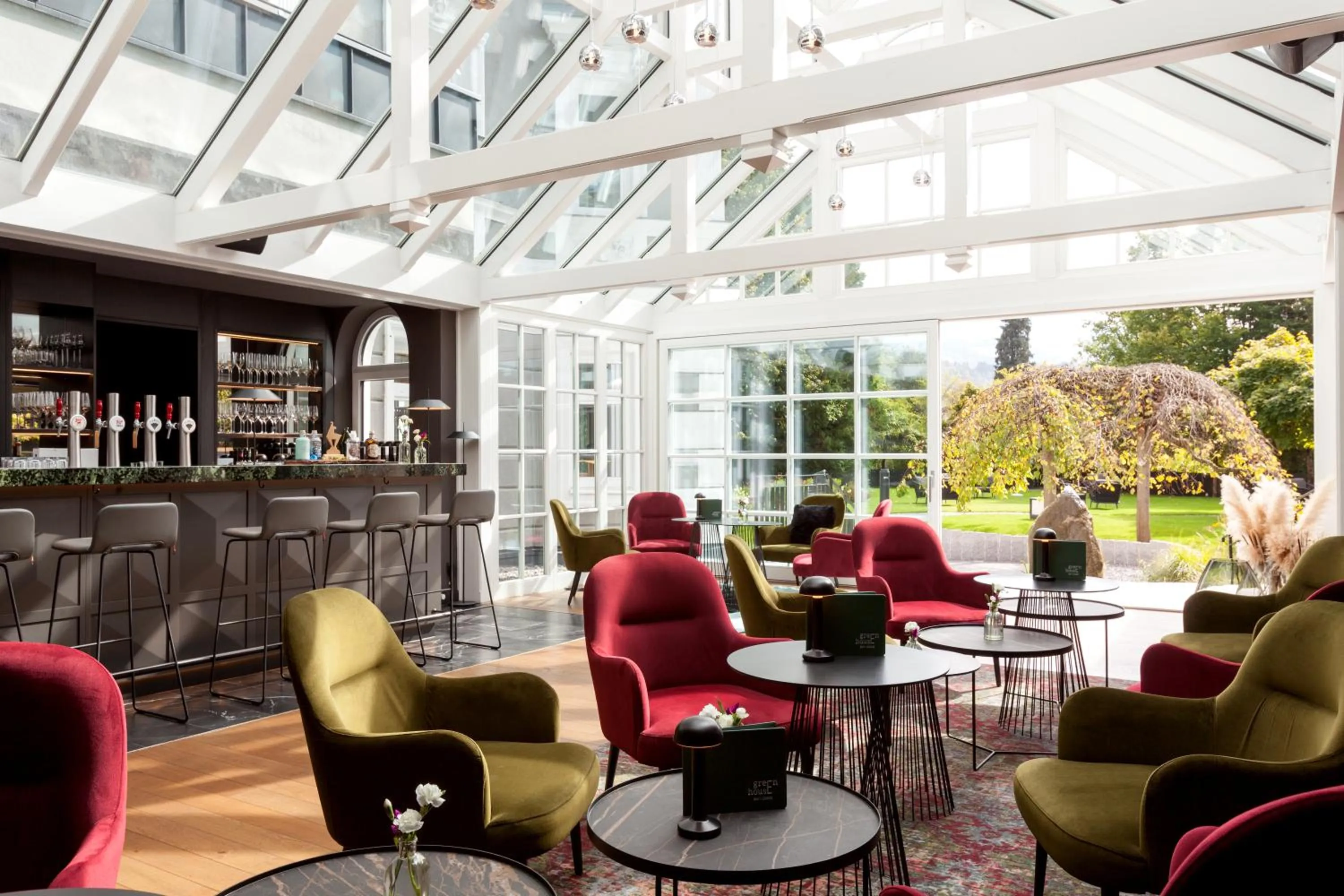 Lounge or bar in ERIKA Boutiquehotel Kitzbühel