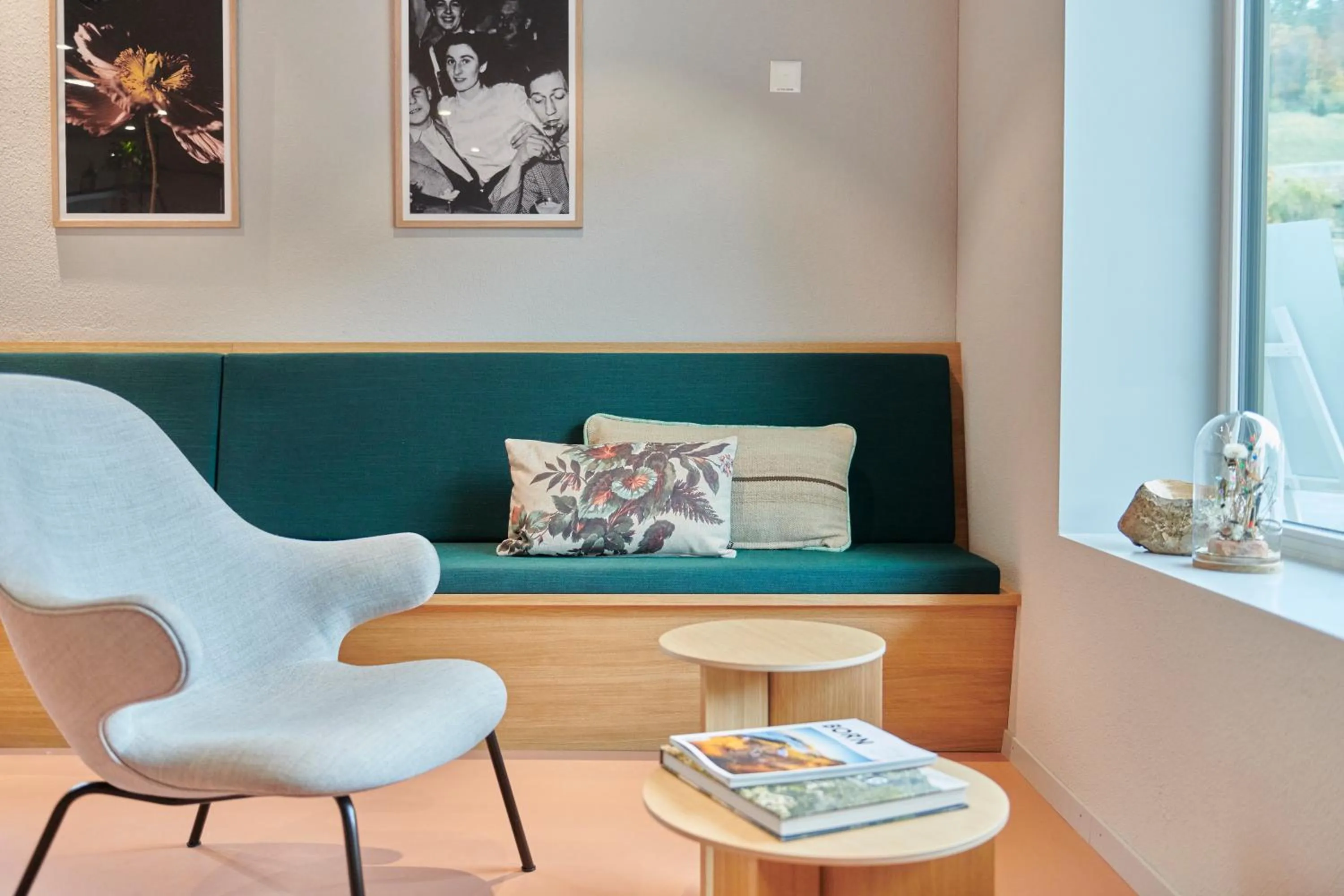 Lobby or reception in Hotel Balga Natur- und Bikehotel