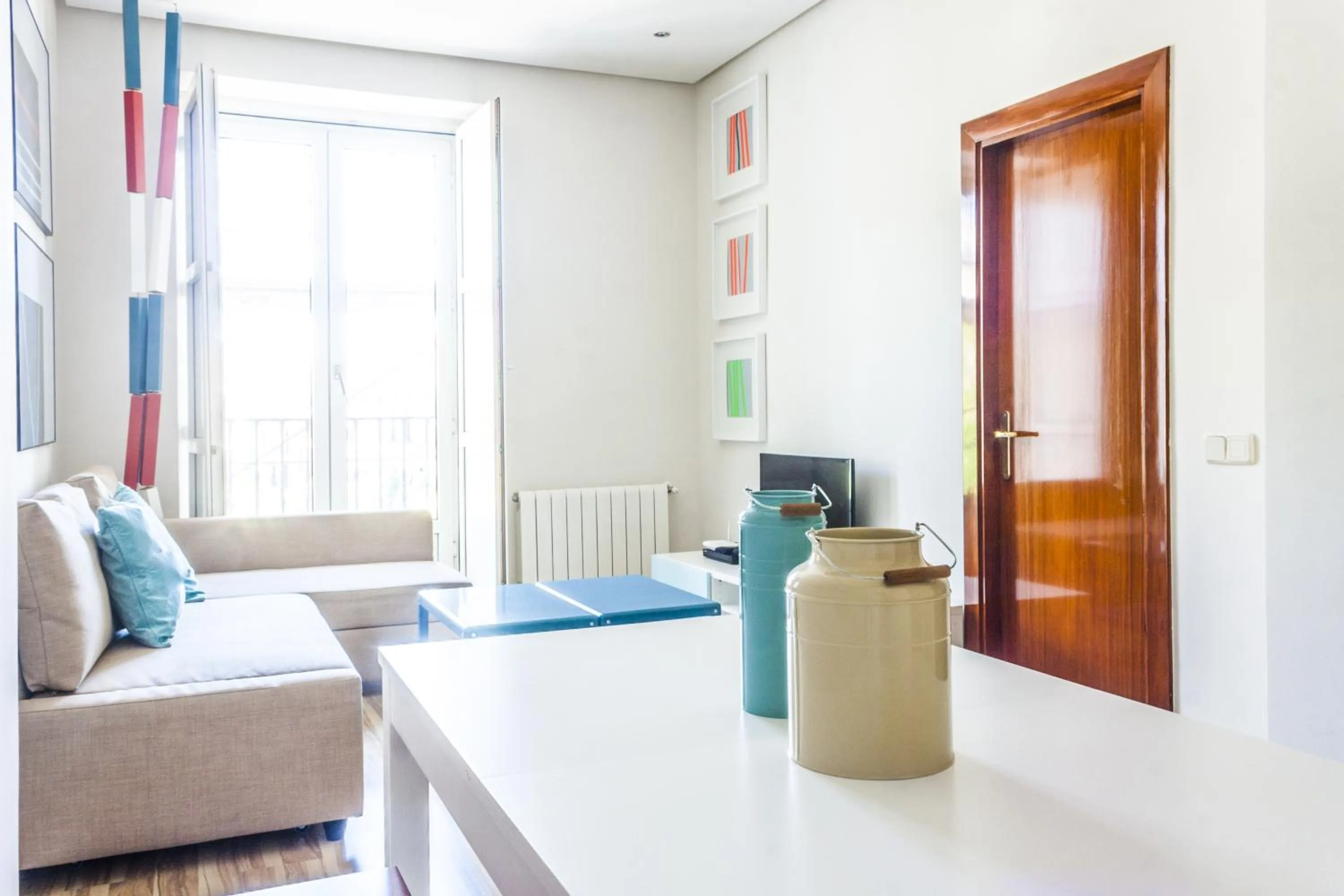 Living room in Mola Suites