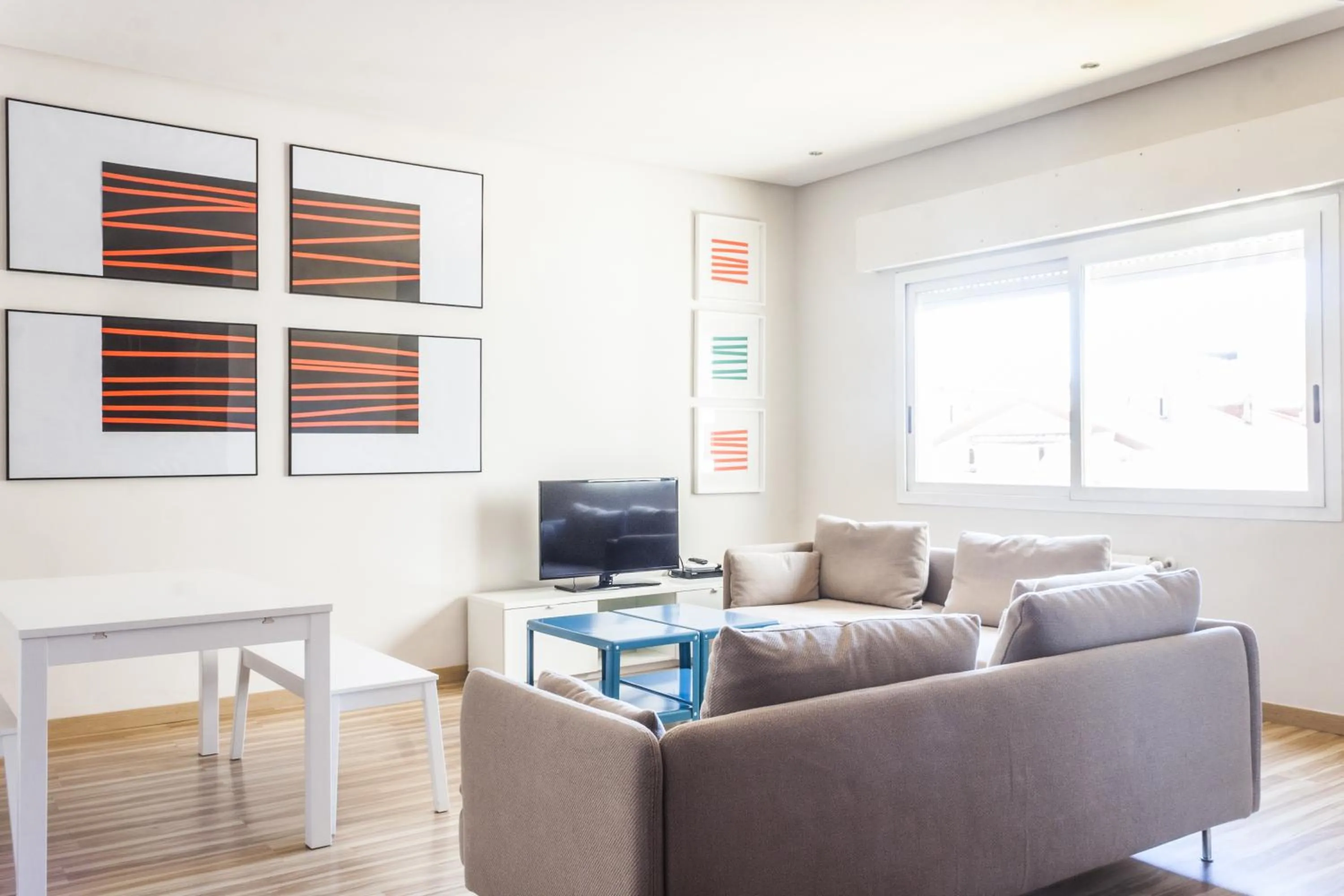 Living room in Mola Suites