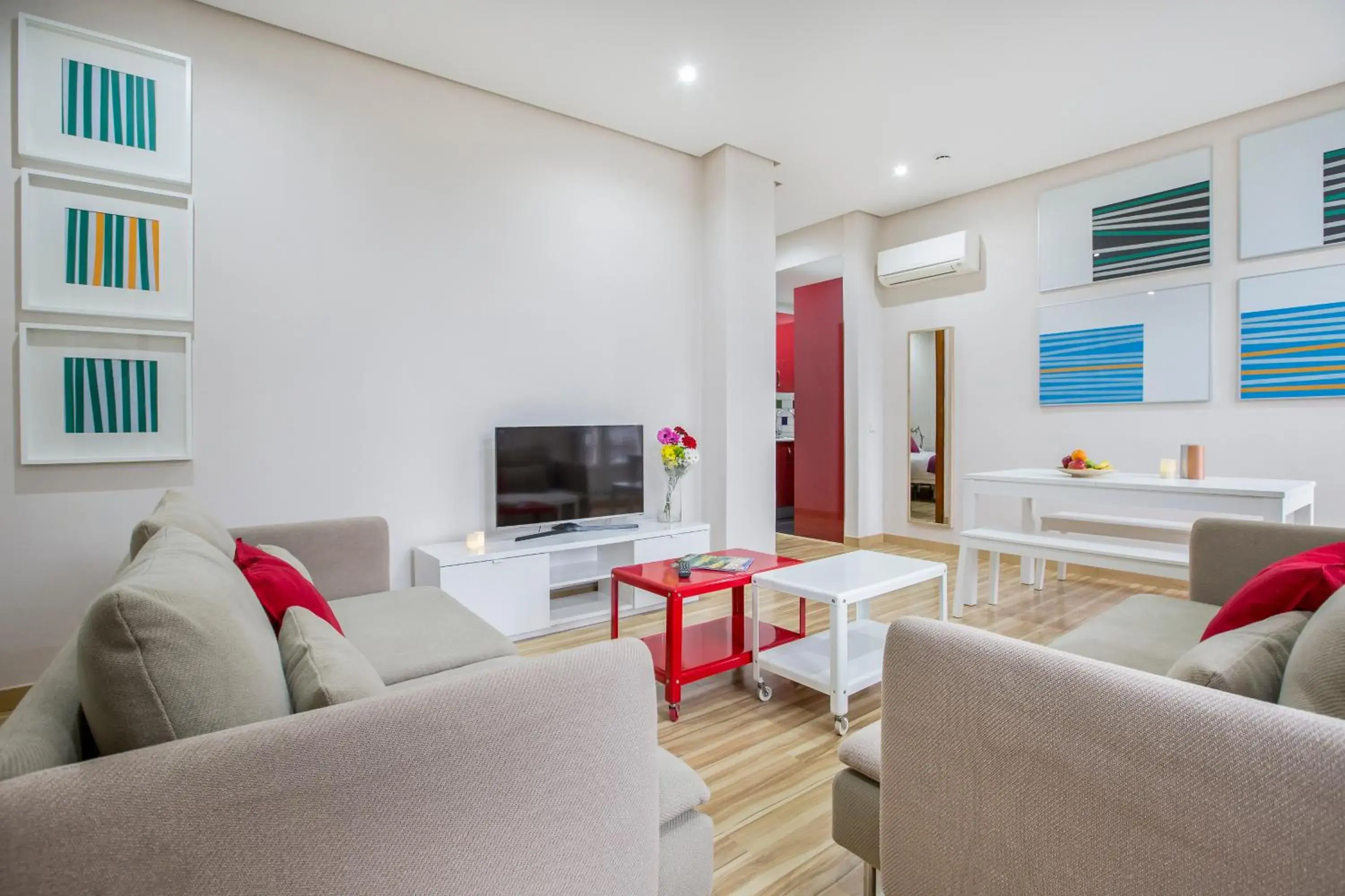 Living room in Mola Suites Living room in Mola Suites