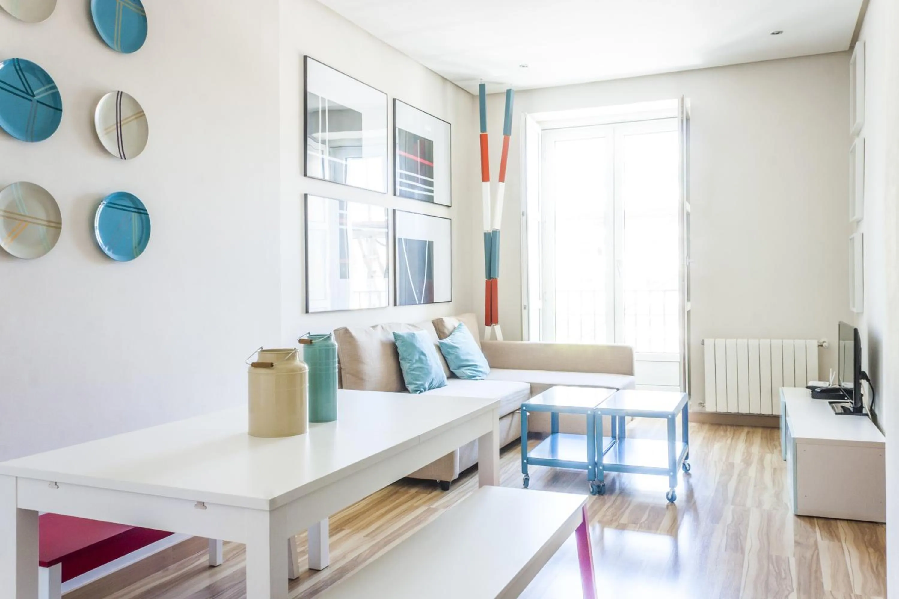 Living room in Mola Suites