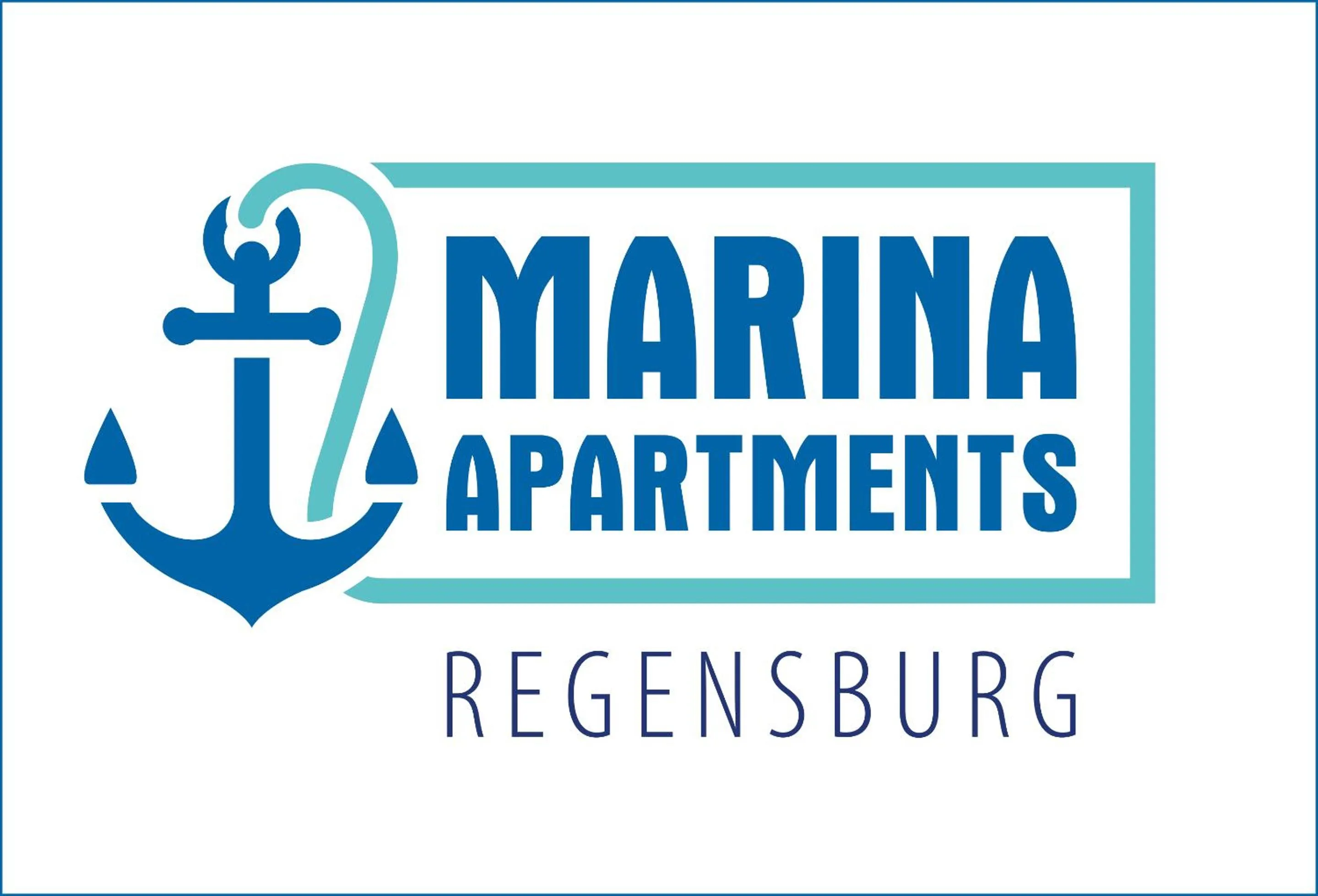 Property logo or sign in Marina Apartments Regensburg