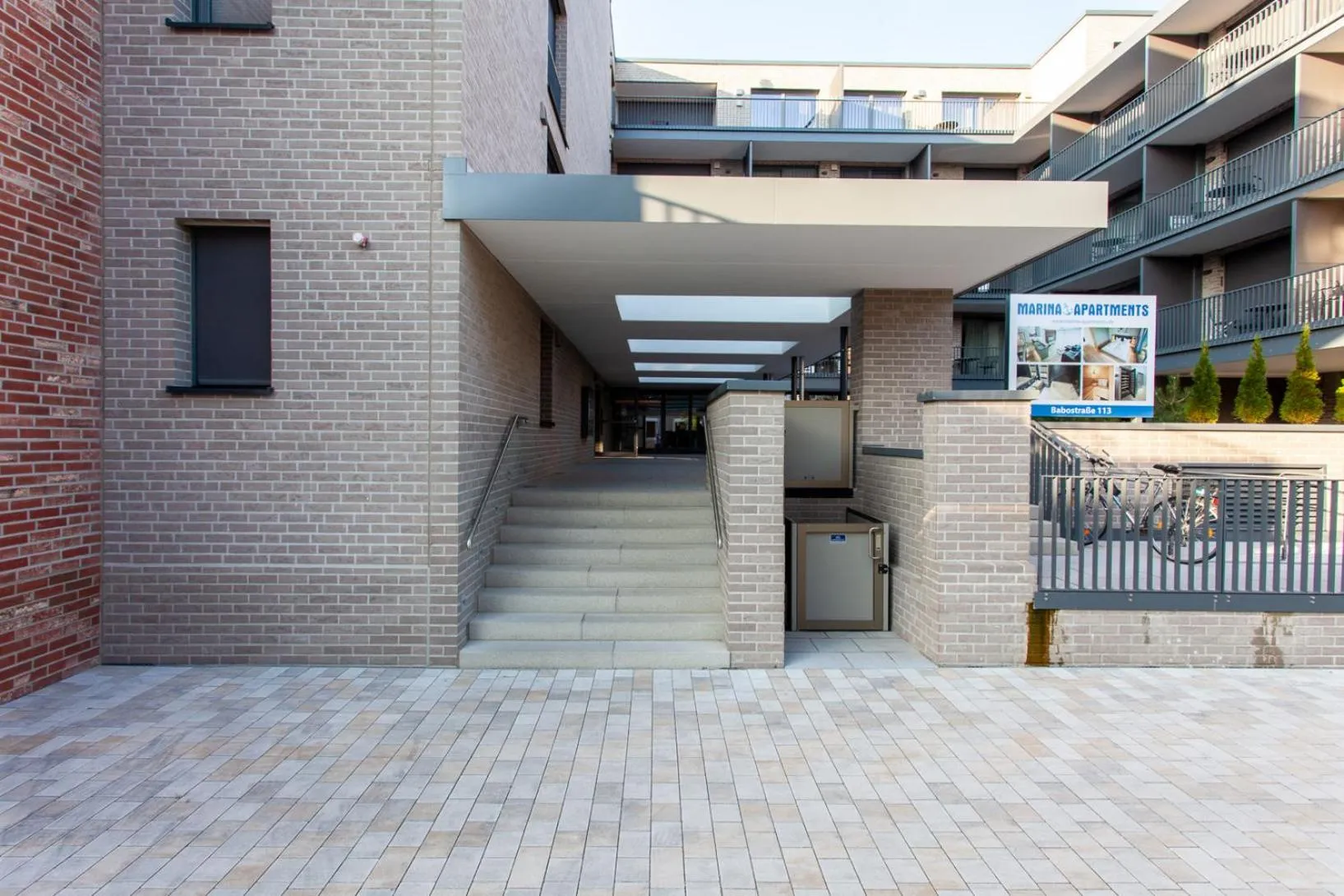 Property building in Marina Apartments Regensburg