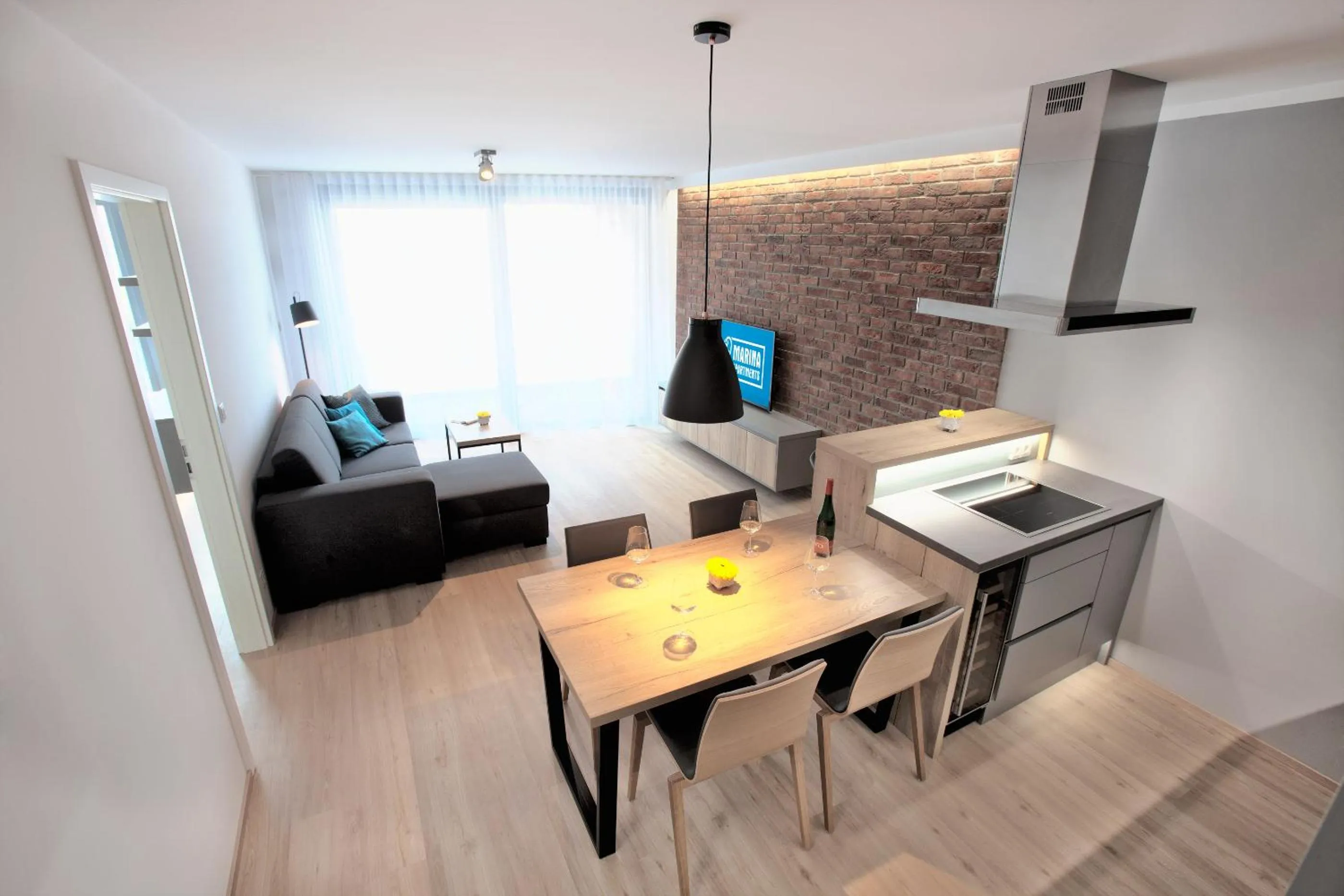 Living room in Marina Apartments Regensburg