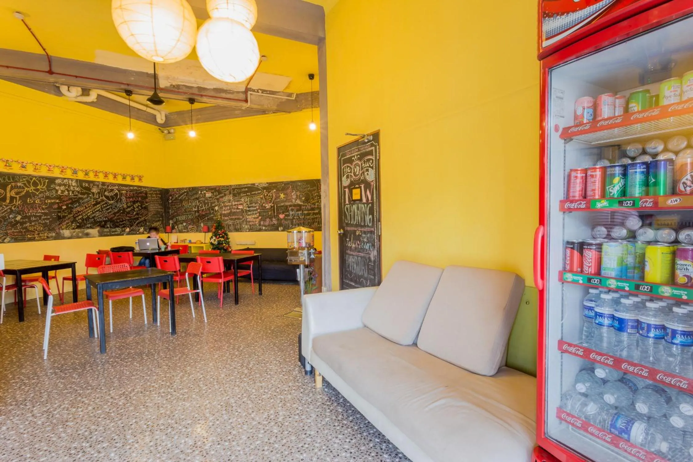 Lobby or reception in The Hive Singapore Hostel