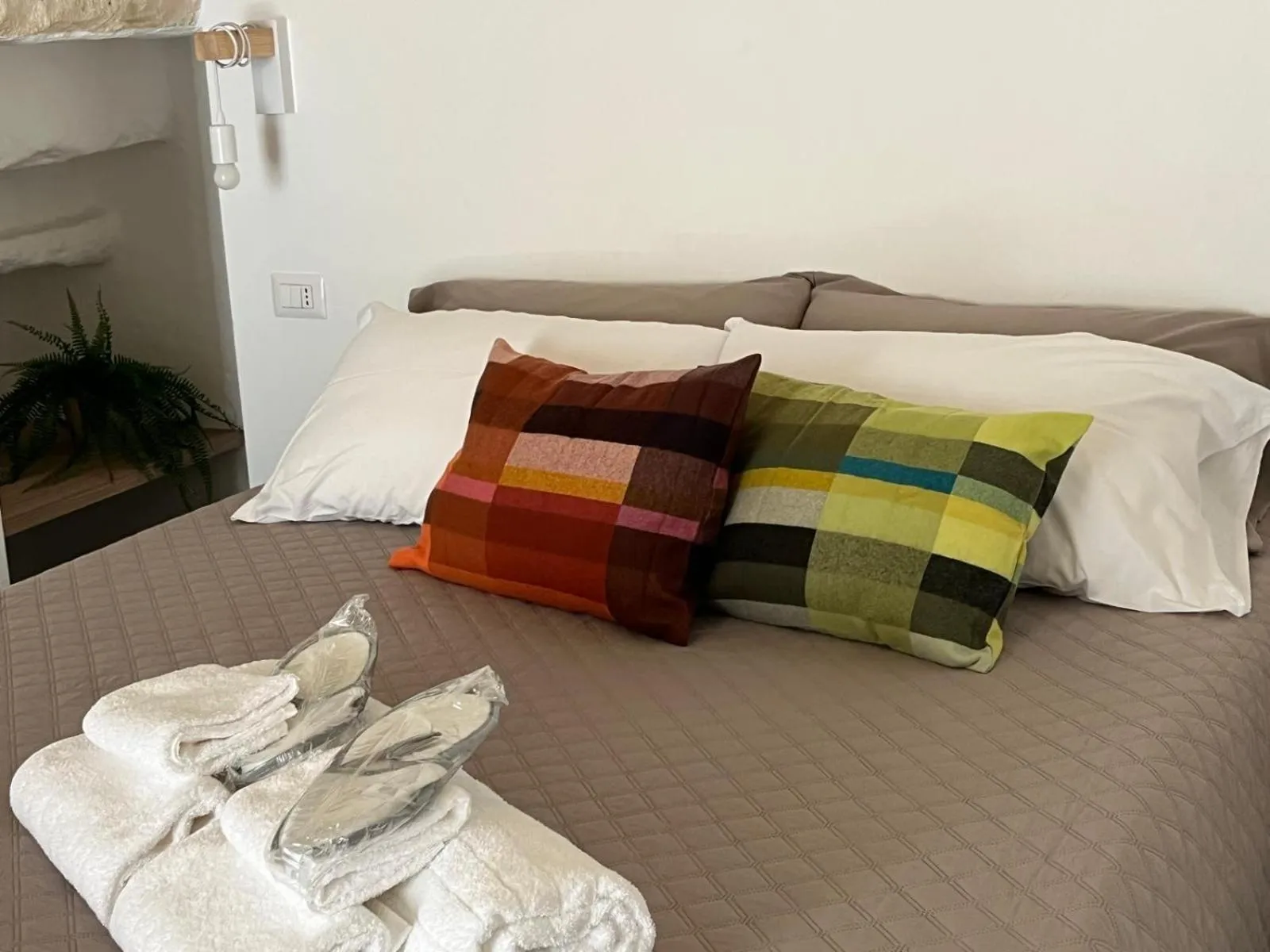 Bed in B&B Santa Chiara