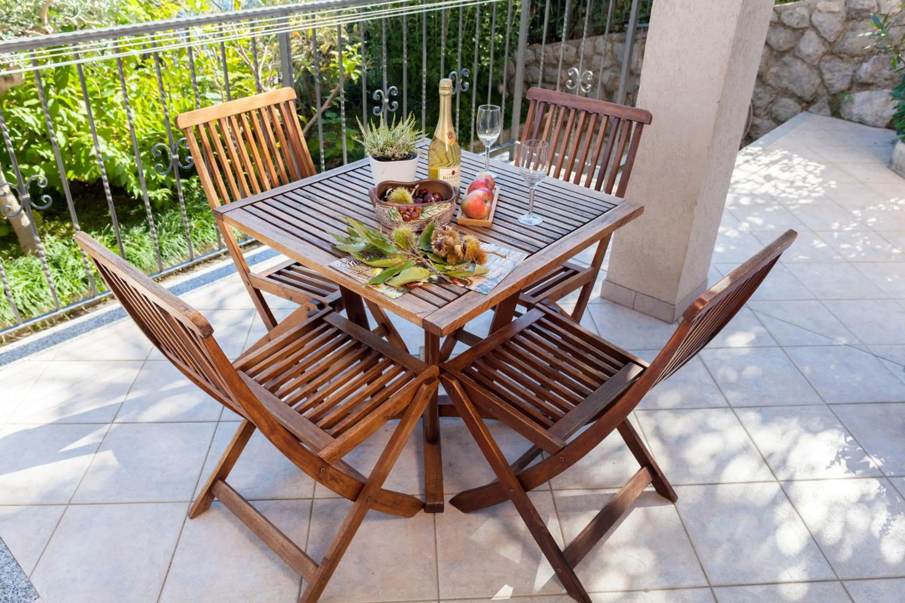 Balcony/Terrace in Apartment Villa Lidija