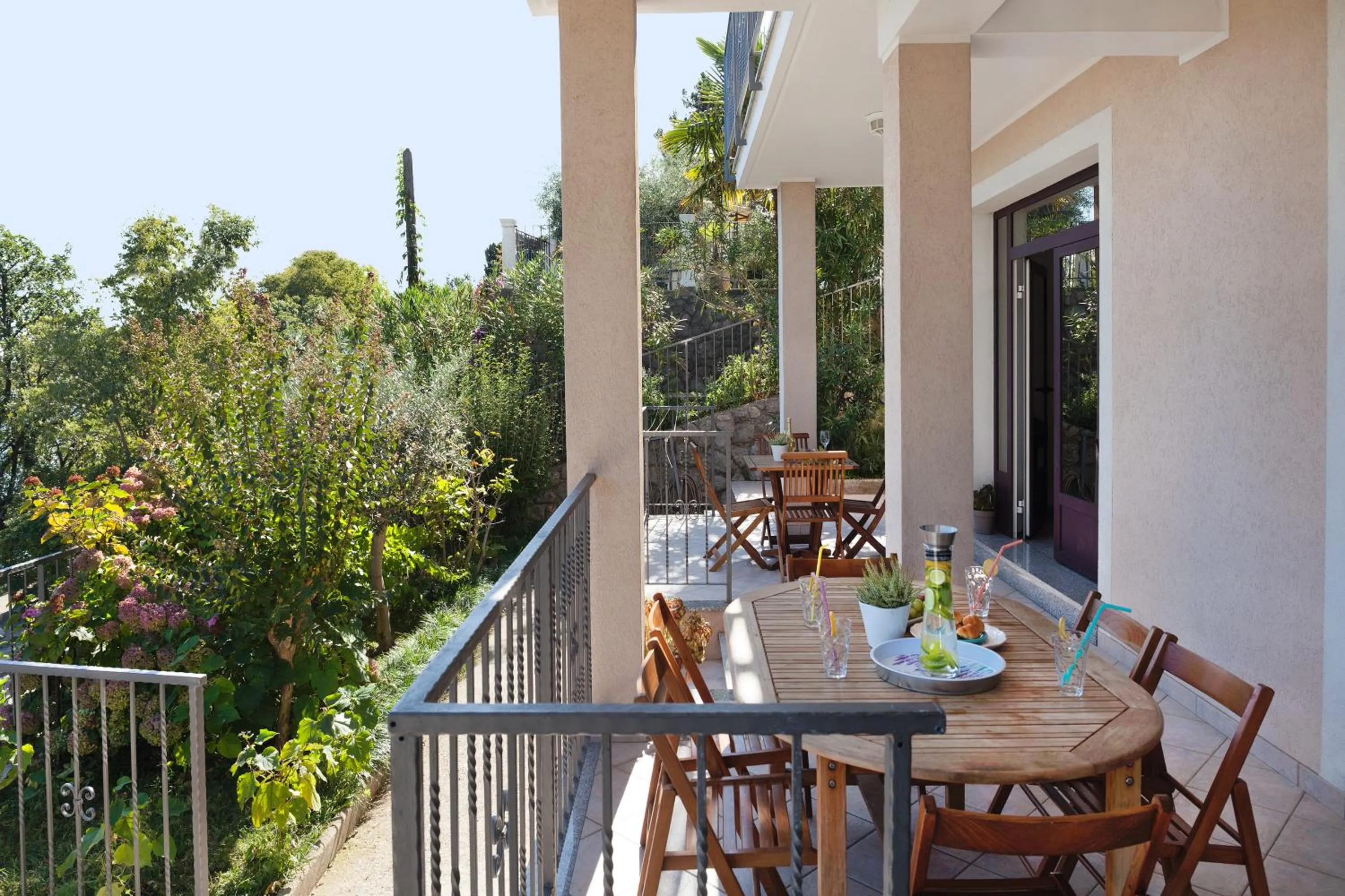 Balcony/Terrace in Apartment Villa Lidija