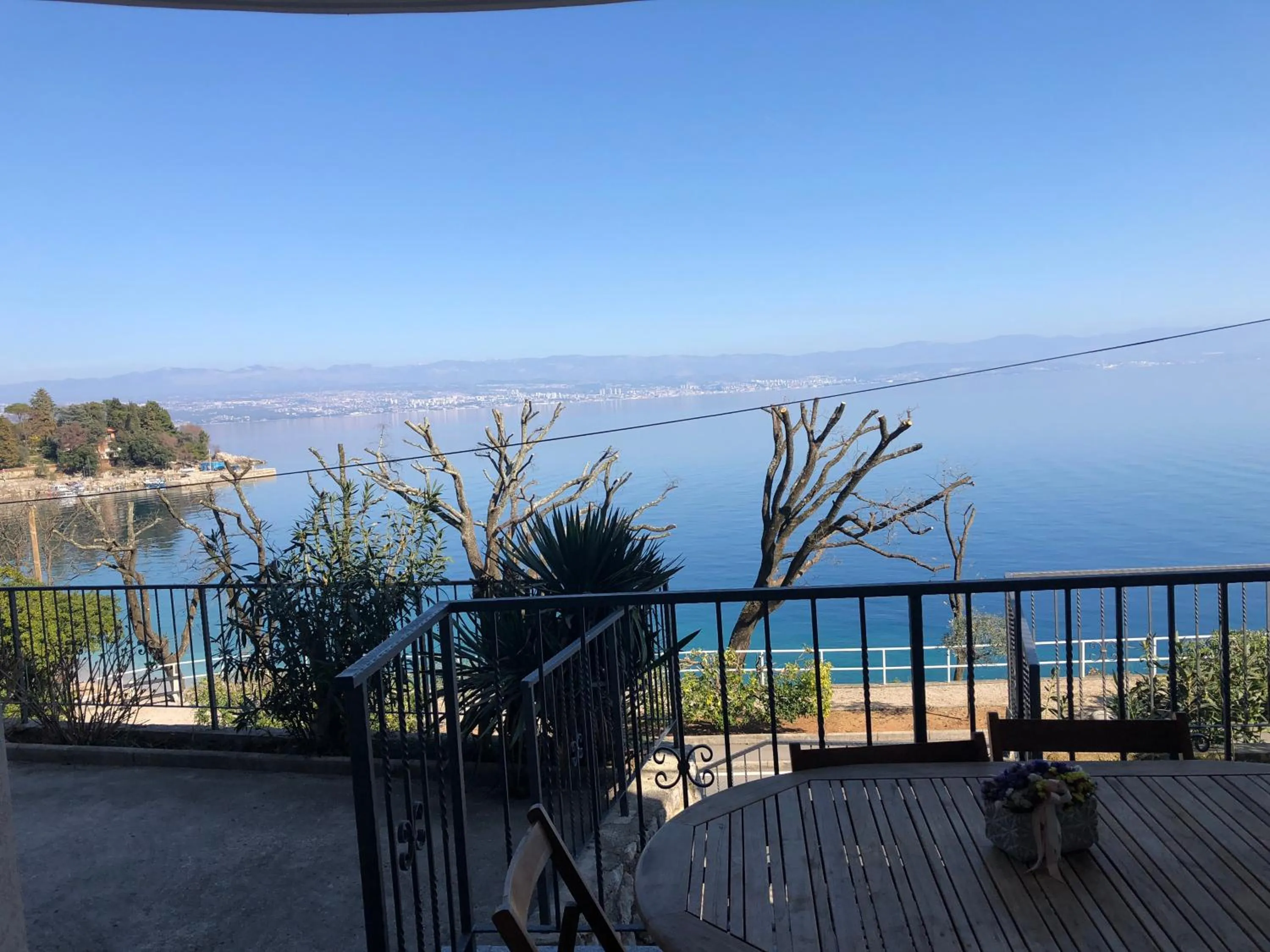 Sea view in Apartment Villa Lidija