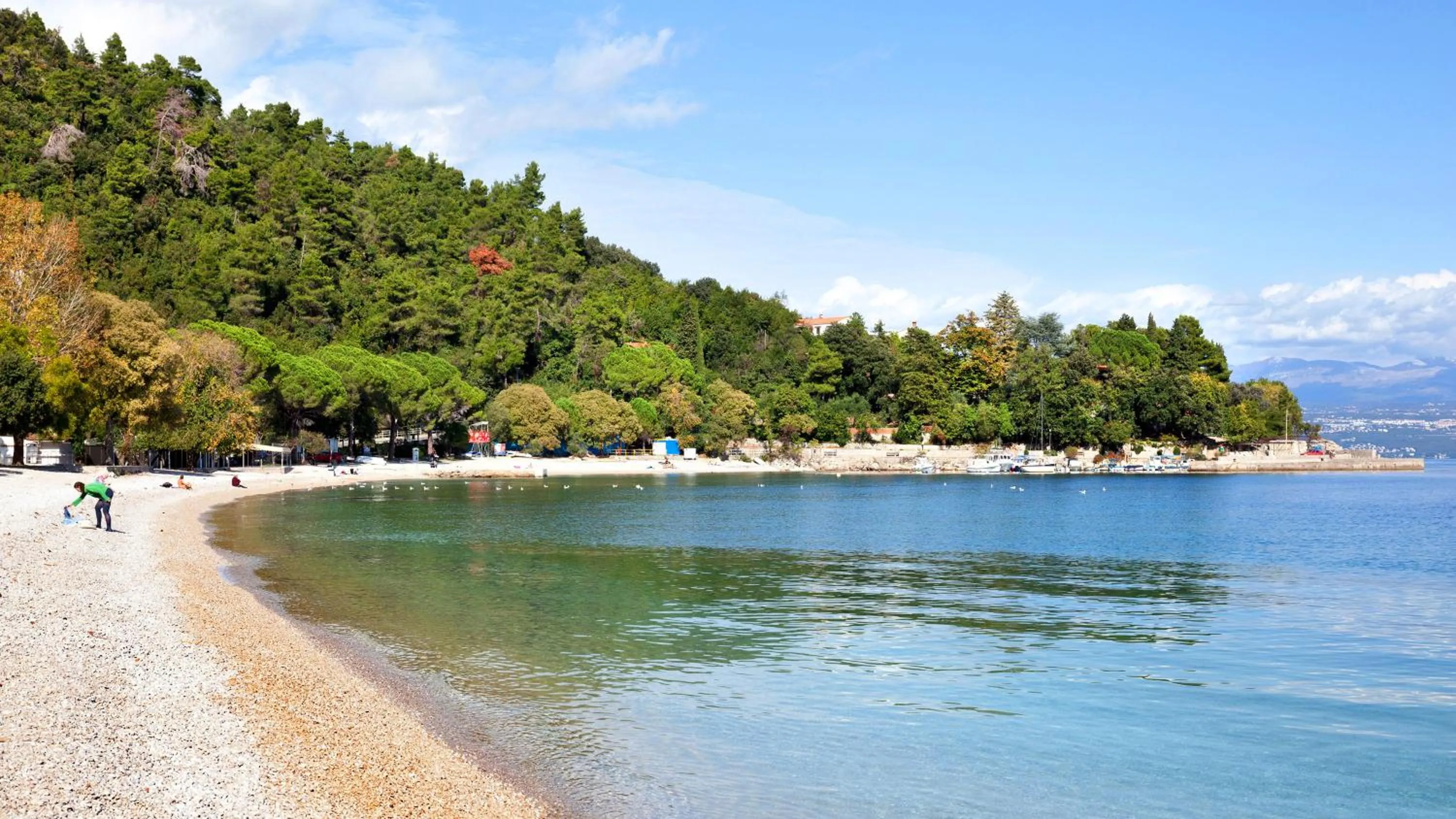 Beach in Apartment Villa Lidija