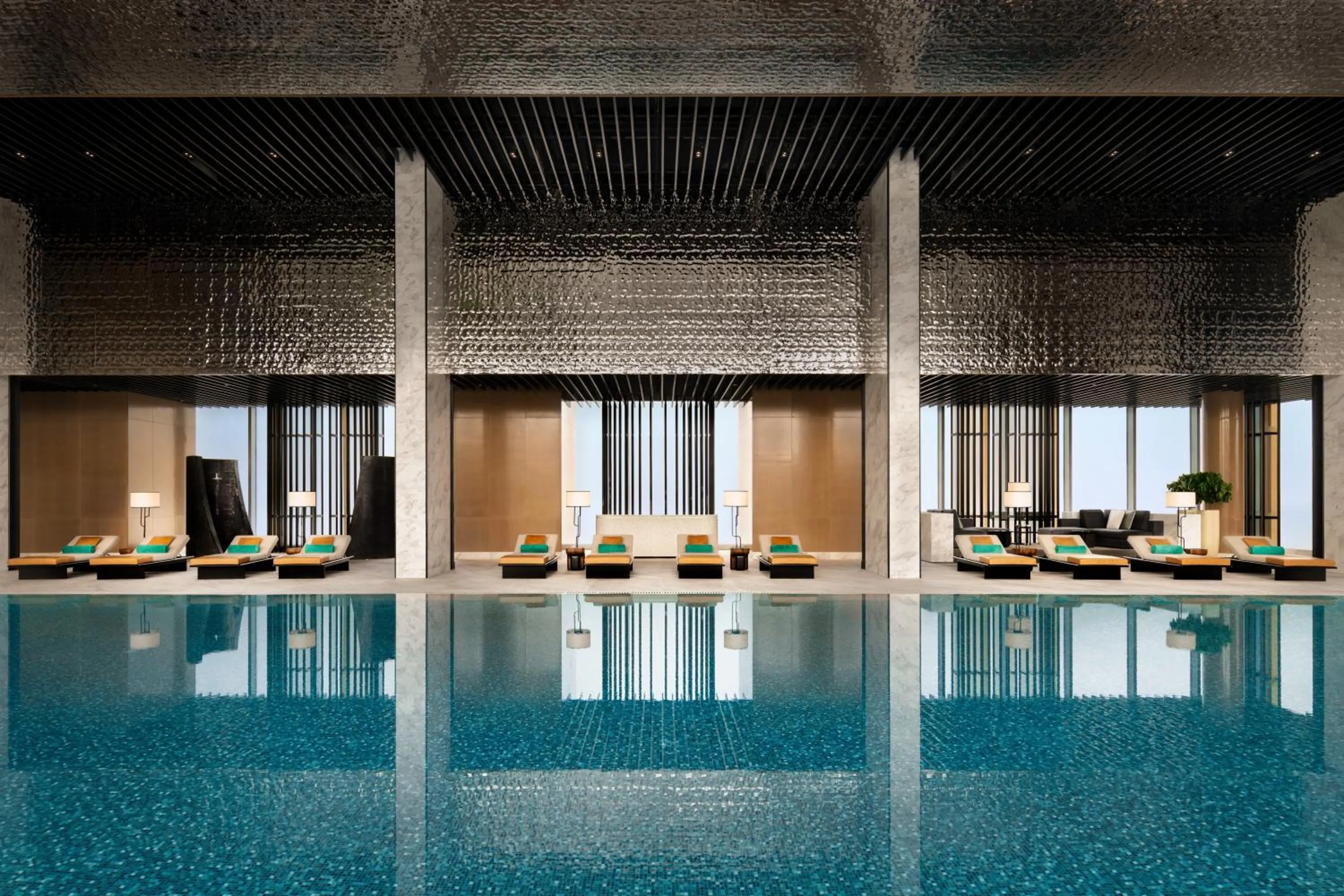 Swimming pool in Kempinski Hotel Hangzhou - Beside the Grand Canal, connected to refined lifestyle